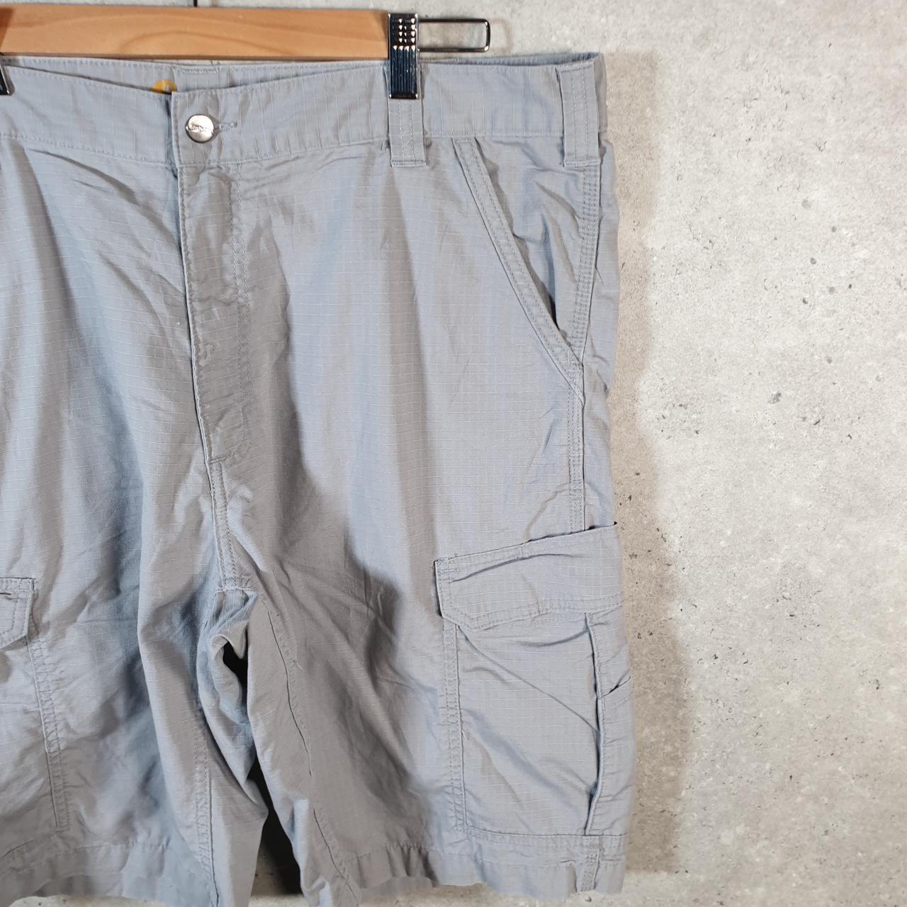 Vintage Carhartt Baggy Carpenter Shorts Jorts Cargo Men’s W40 Grey Relaxed Fit Workwear