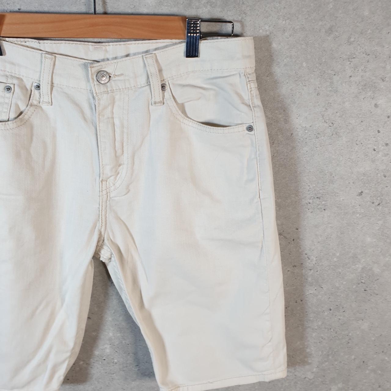 Vintage Levi’s 508 Baggy Shorts Jorts Cargo Mens W29 Beige Relaxed Denim