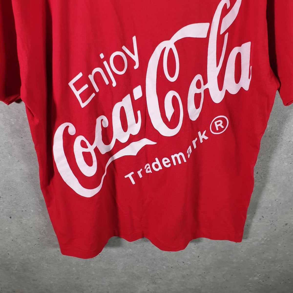 Vintage Best Fruit of the Loom Coca Cola 90s USA Single Stitch T Shirt Men’s XL Red 3