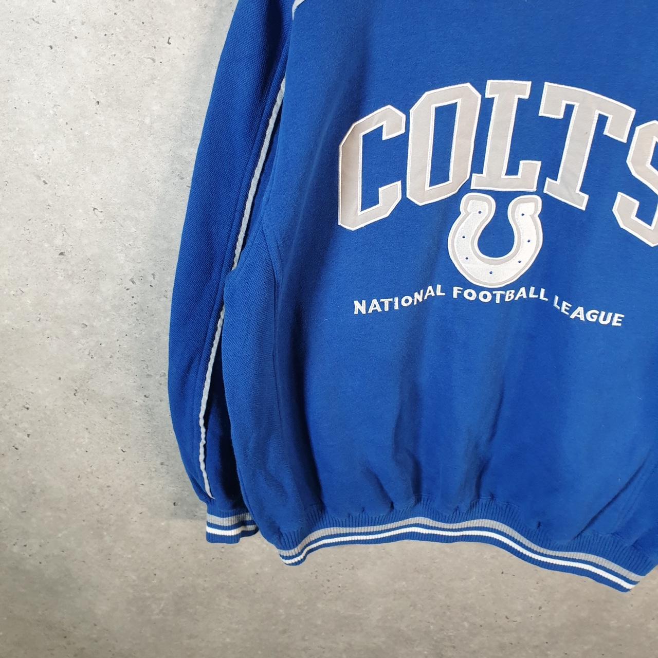 Vintage Lee Sport Indianapolis Colts NFL Sweatshirt Men’s Large Blue USA Pullover