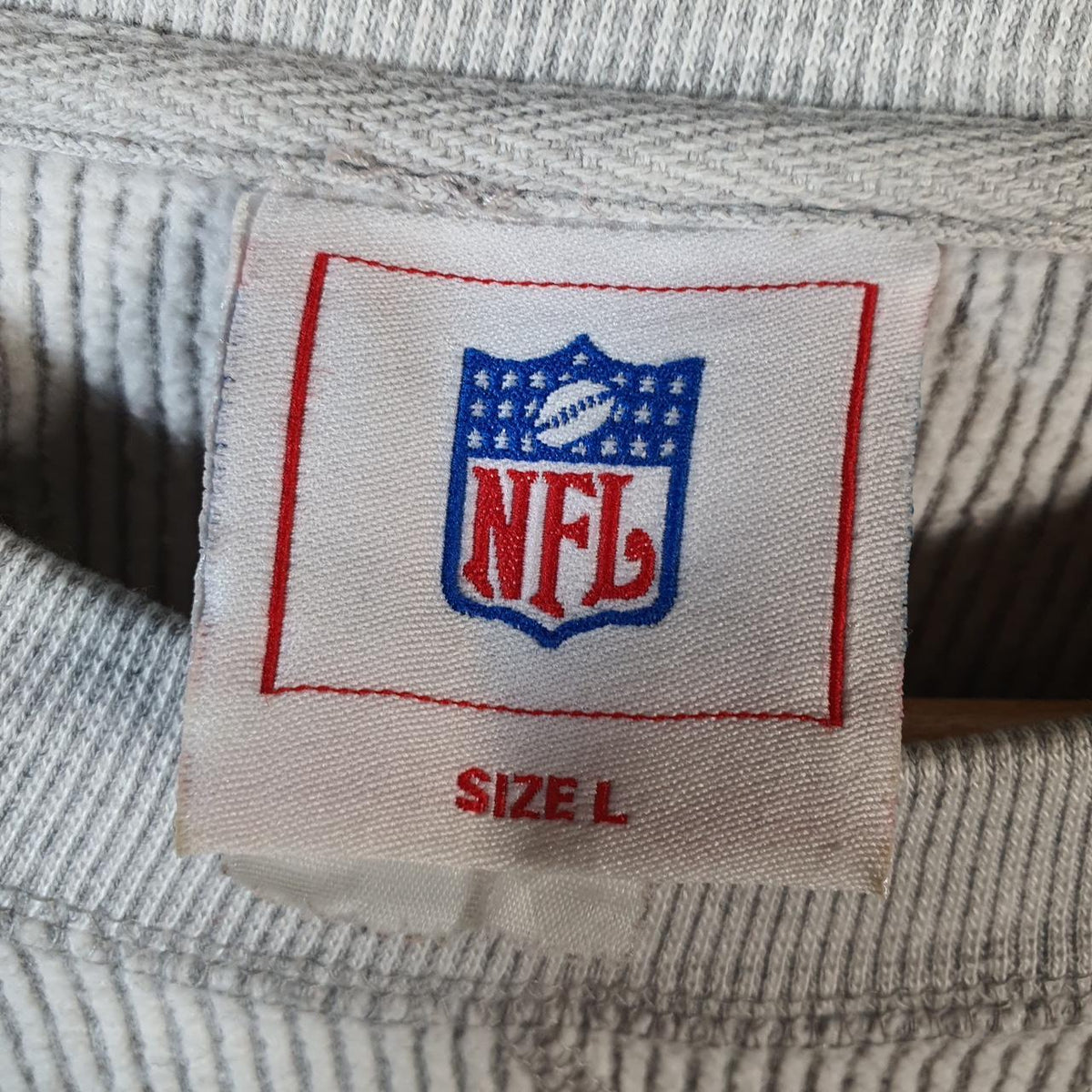 Vintage NFL Tennessee Titans Embroidered Sweatshirt Men’s Large Grey USA Pro Sport