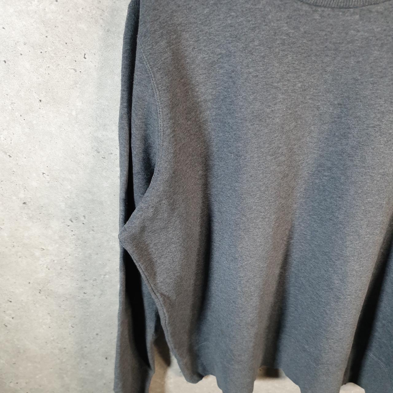 Vintage Nike 90s Club Embroidered Sweatshirt Men’s XL Grey Swoosh Y2K Pullover