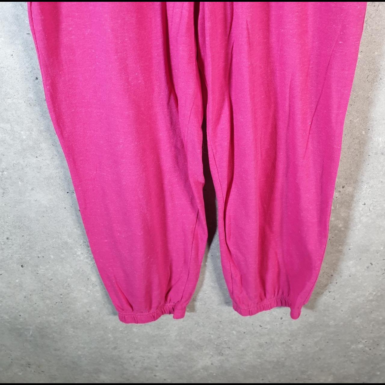 Vintage Nike Club Sweatpant Joggers Womens Large Pink Swoosh Sports Tracksuit Big Fish Vintage