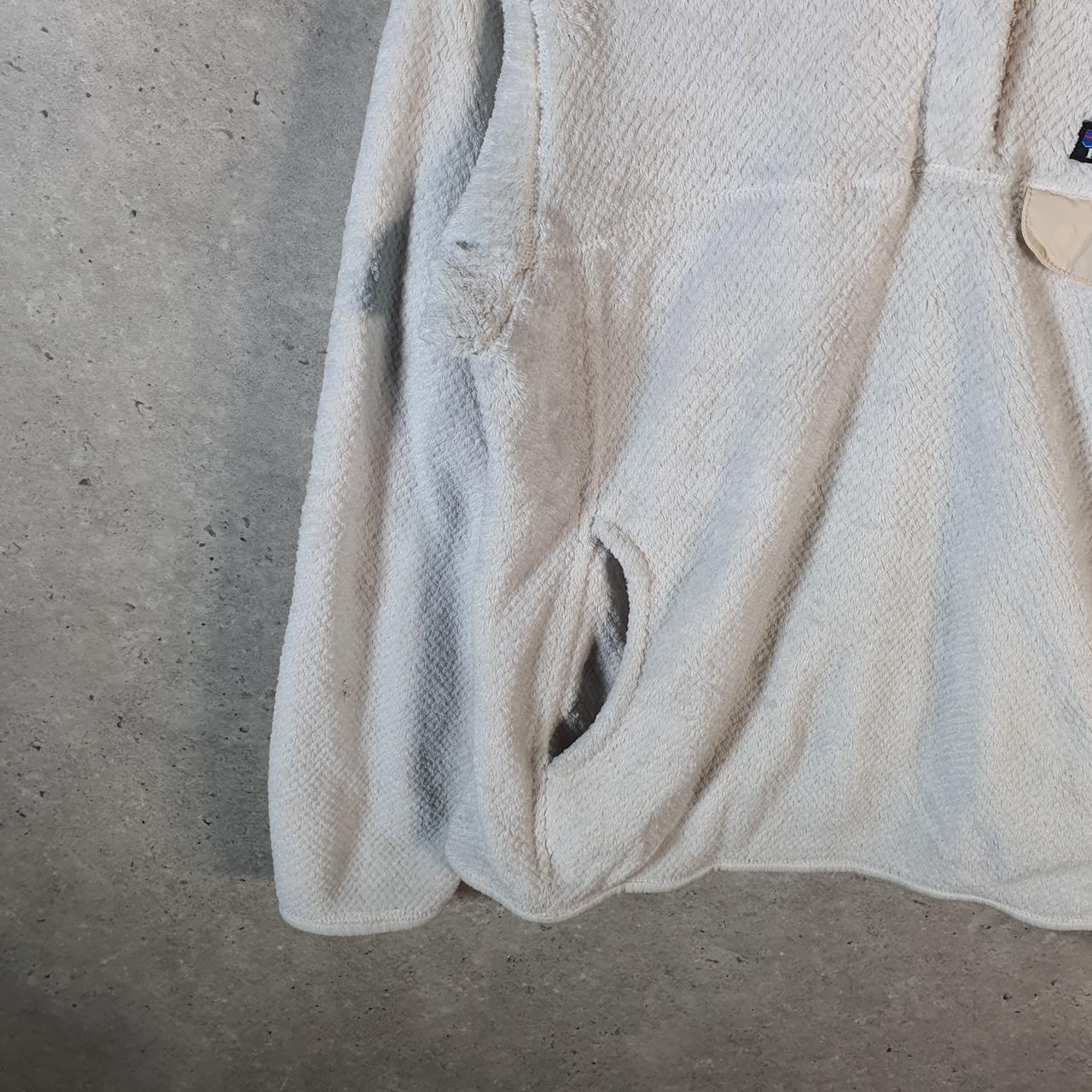 Vintage Patagonia Re Tool Half Snap Fleece Sweatshirt Womens Medium Beige