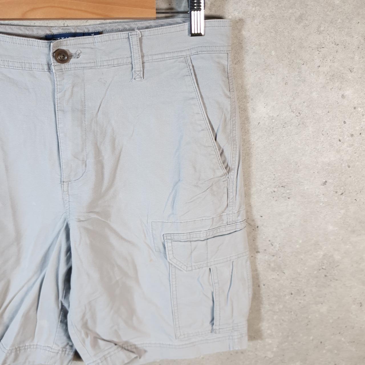 Vintage Chaps Ralph Lauren Polo Shorts Jorts Cargo Men’s W33 Blue Baggy Cotton