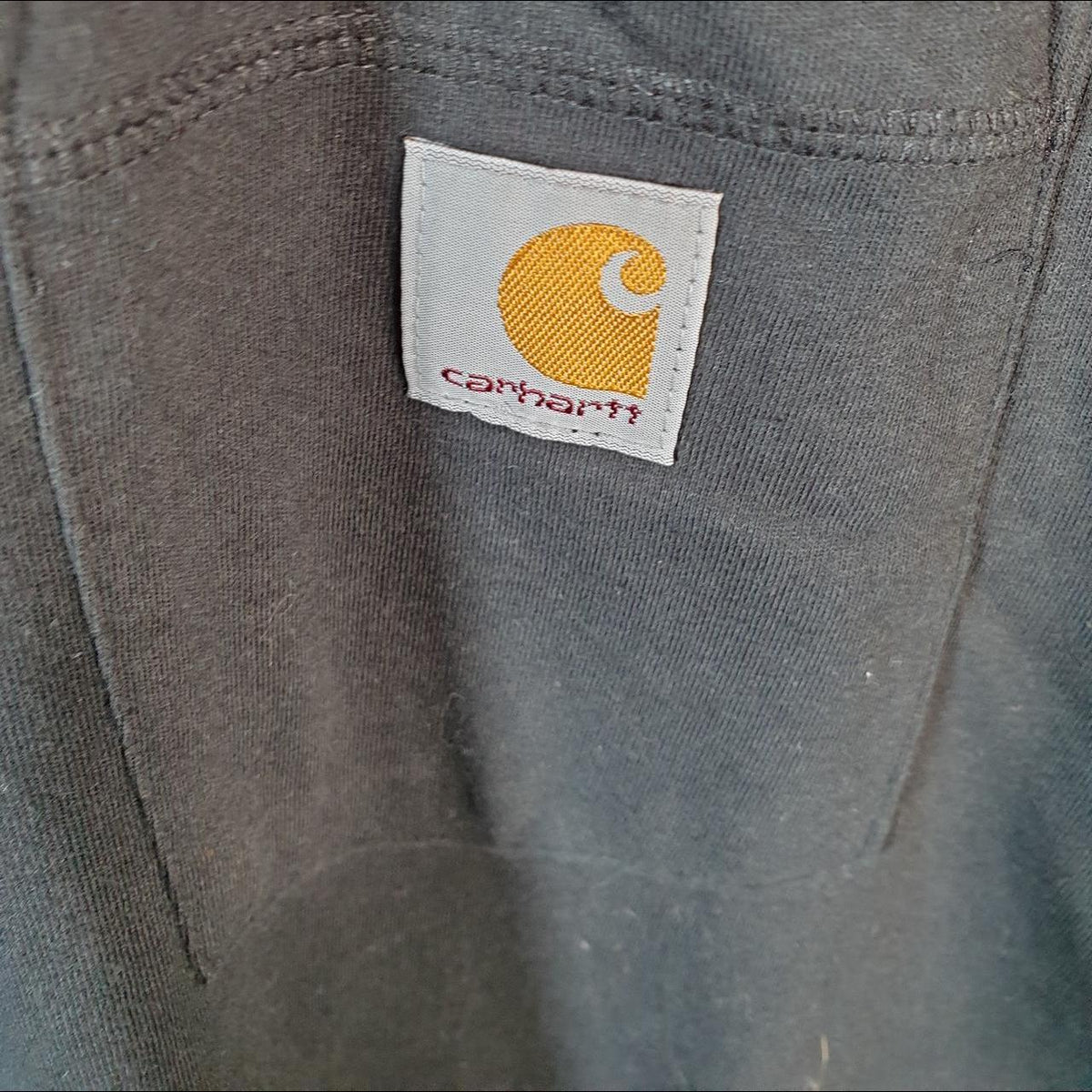 Vintage Carhartt Pocket T Shirt Men’s Large Tall Black Workwear Chore Utility Relaxed Fit C9208