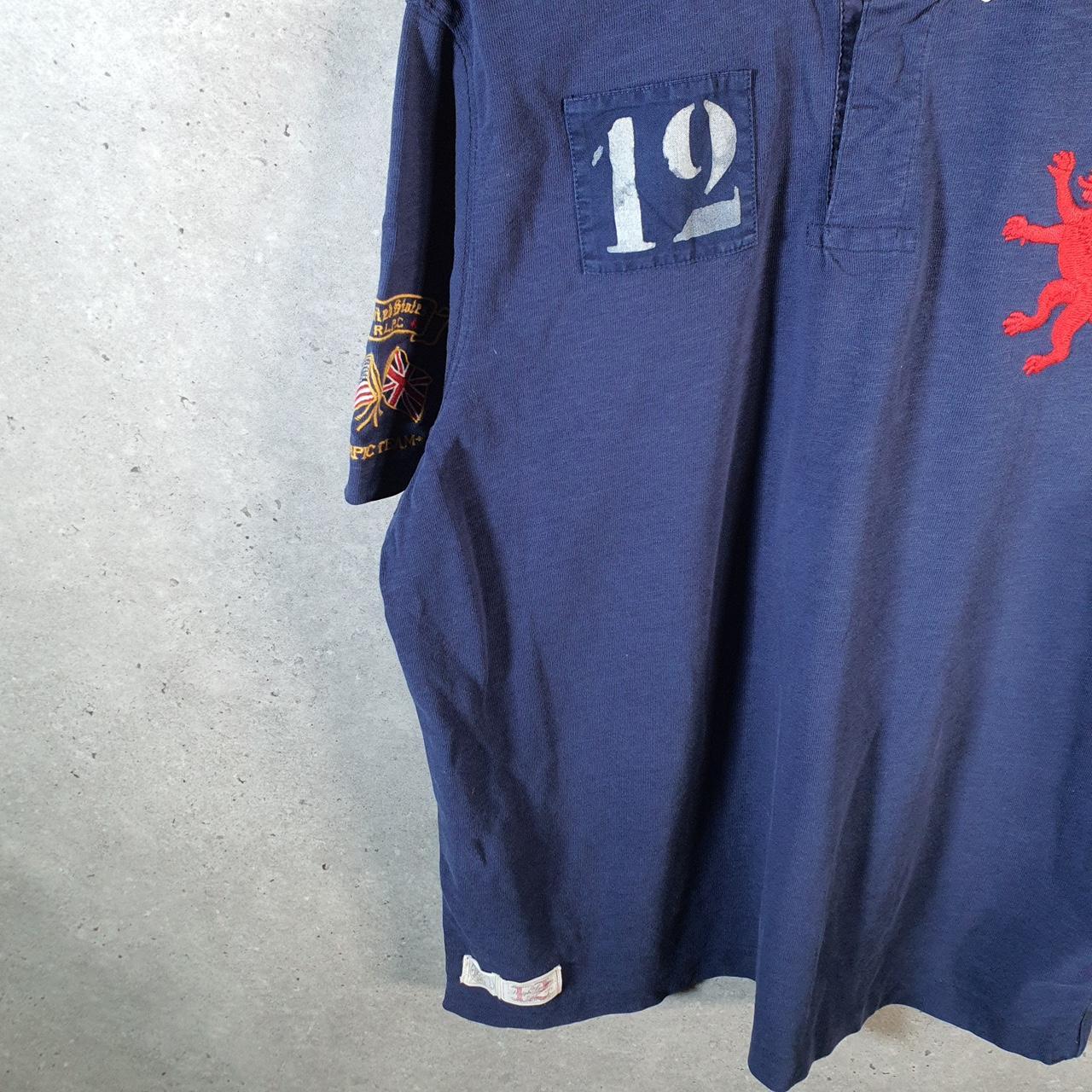 Vintage Ralph Lauren Polo Shirt USA Olympics Team 2012 Men’s XL Blue Pony