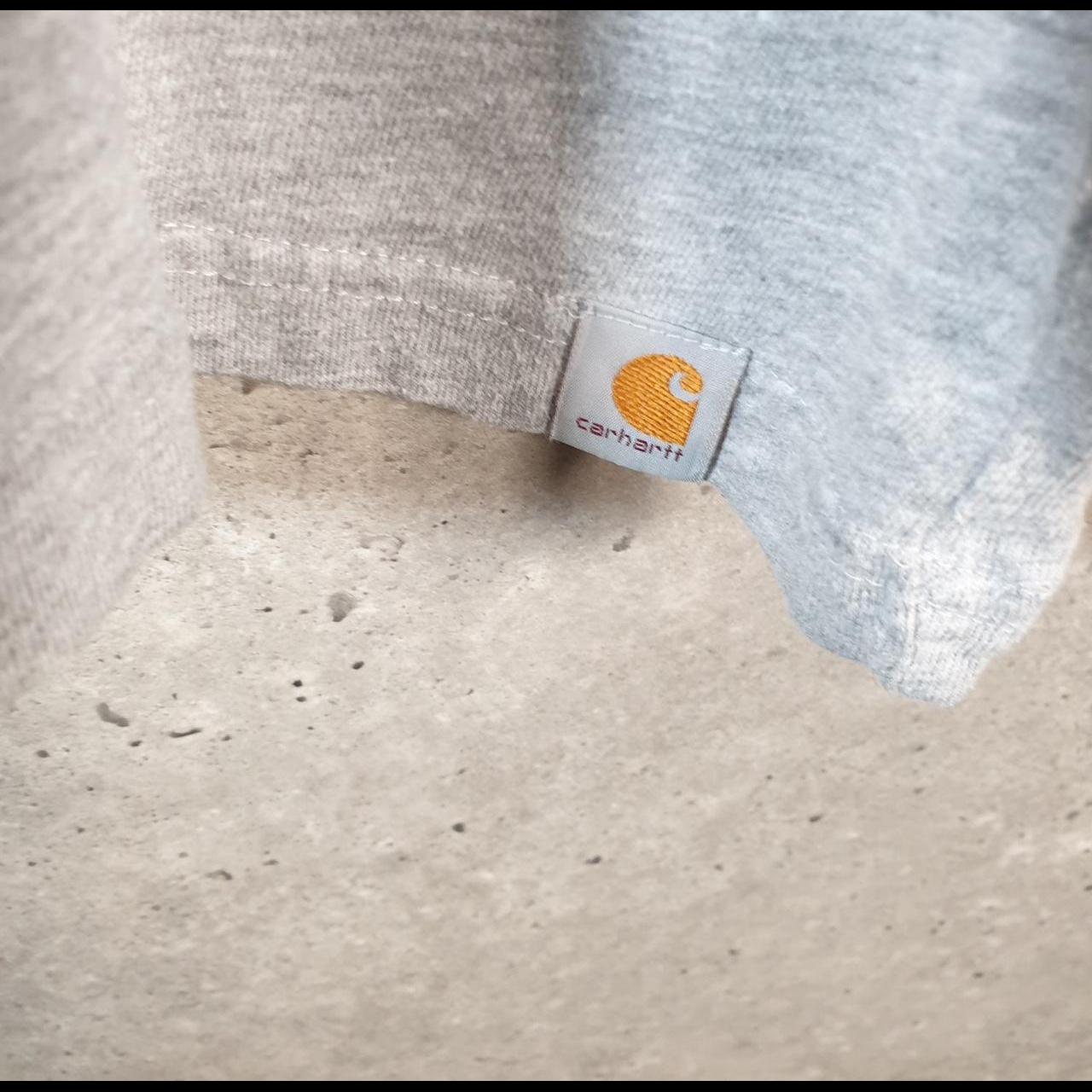 Vintage Carhartt Pocket T Shirt Men’s XL Grey Workwear Chore Utility Relaxed Fit C9205