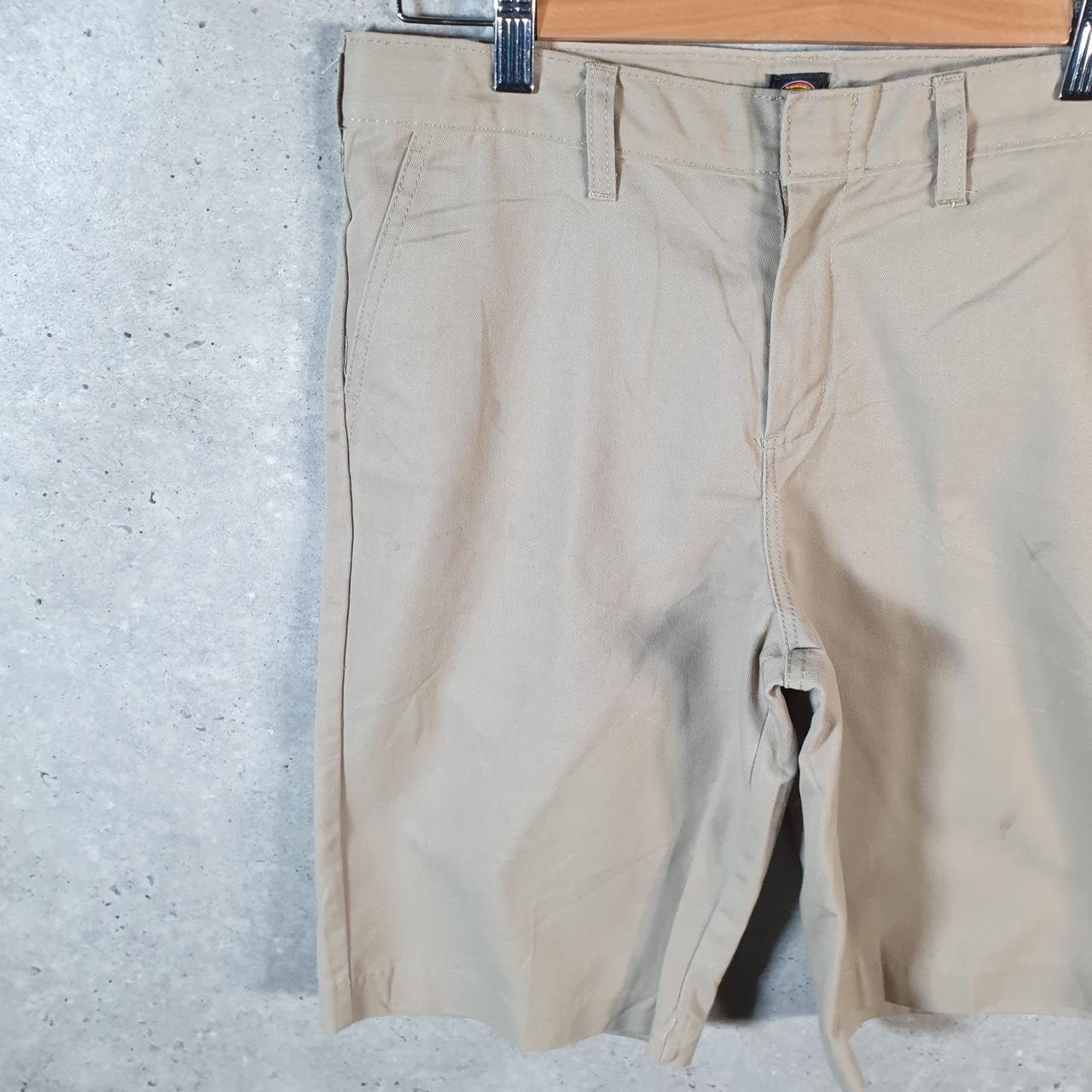 Vintage Dickies Baggy Chino Shorts Jorts Cargo Womens W30 Brown Loose Fit