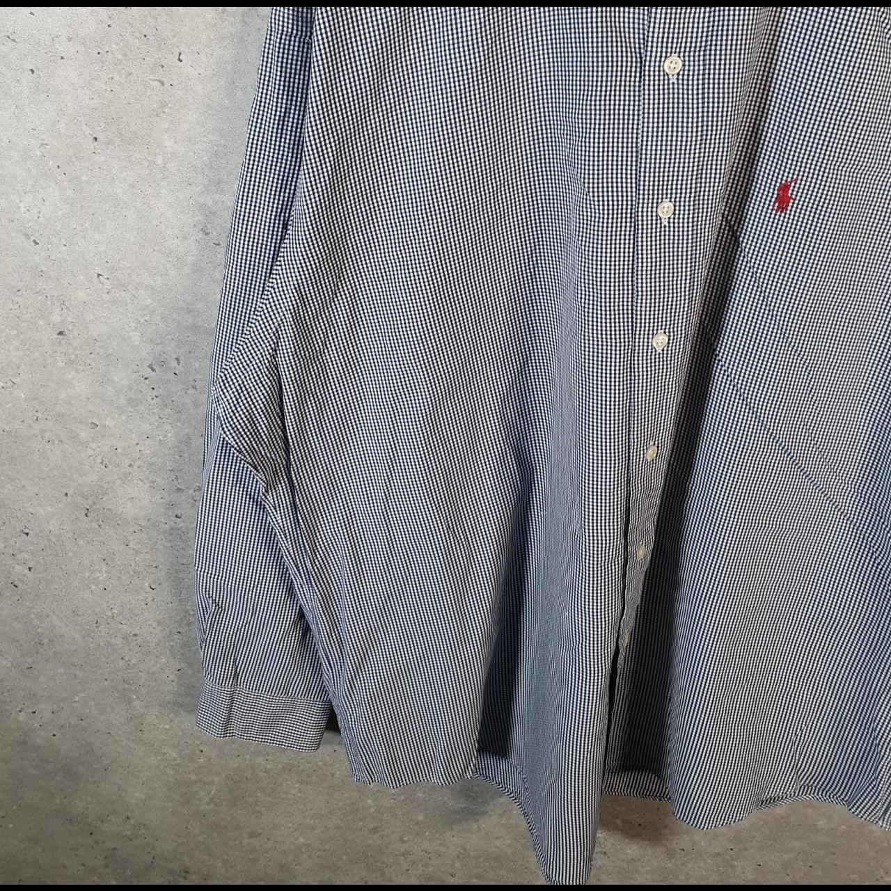 Vintage Ralph Lauren Button Down Shirt Men’s XL Checkered Blake Fit Pony Cotton