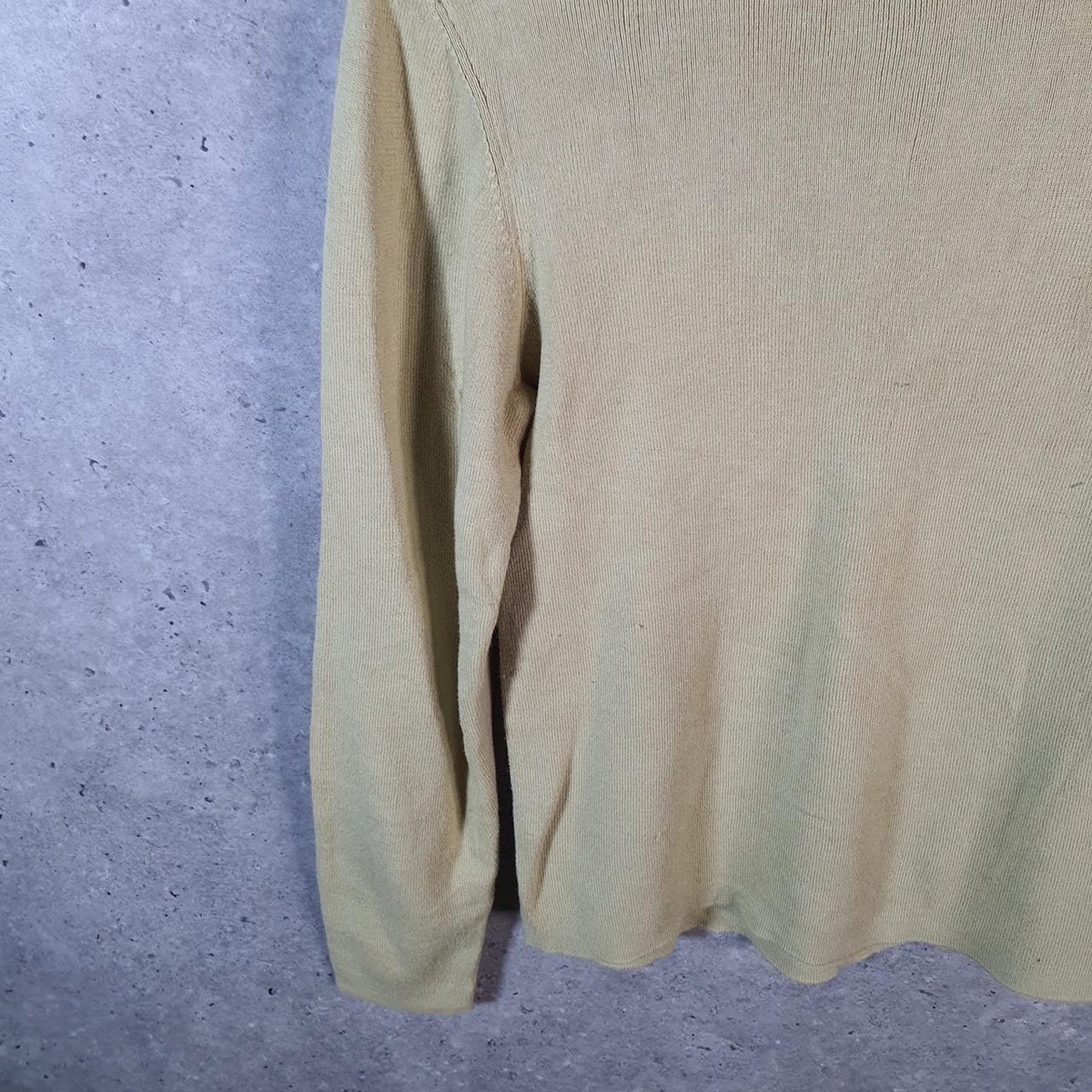 Vintage Eddie Bauer Knit Sweater Womens Medium Green Y2K Pullover Wool