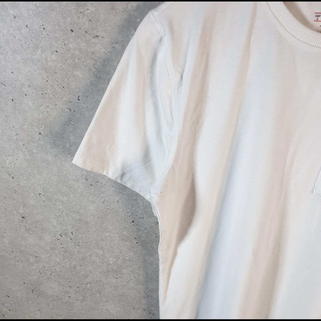 Vintage Fila Spellout T Shirt Men’s Small White Logo Athletic Casual