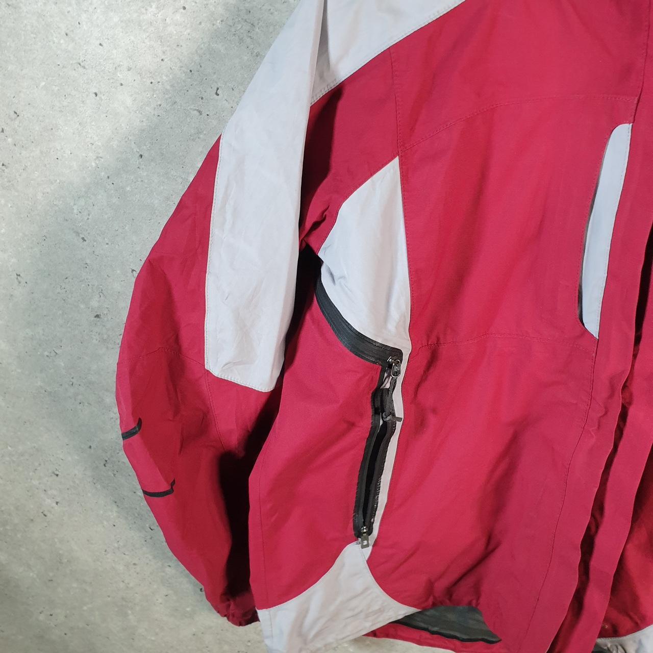 Vintage L.L. Bean Outdoors Nylon Jacket Womens Large Red Waterproof