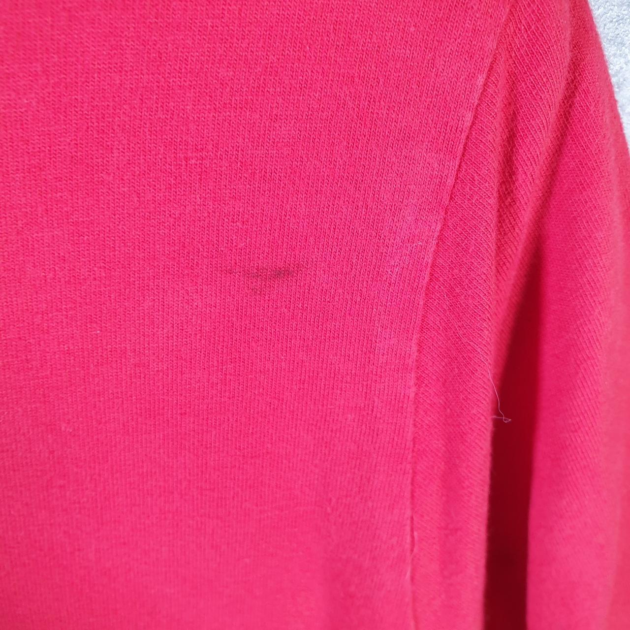 Vintage Ralph Lauren Polo T Shirt Womens XL Red Embroidered Pony Custom Fit C9163