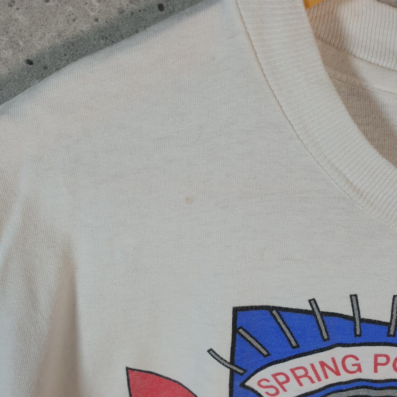 Vintage Hanes 1994 Spring Post Season Baseball Austin Single Stitch T Shirt Men’s Large White