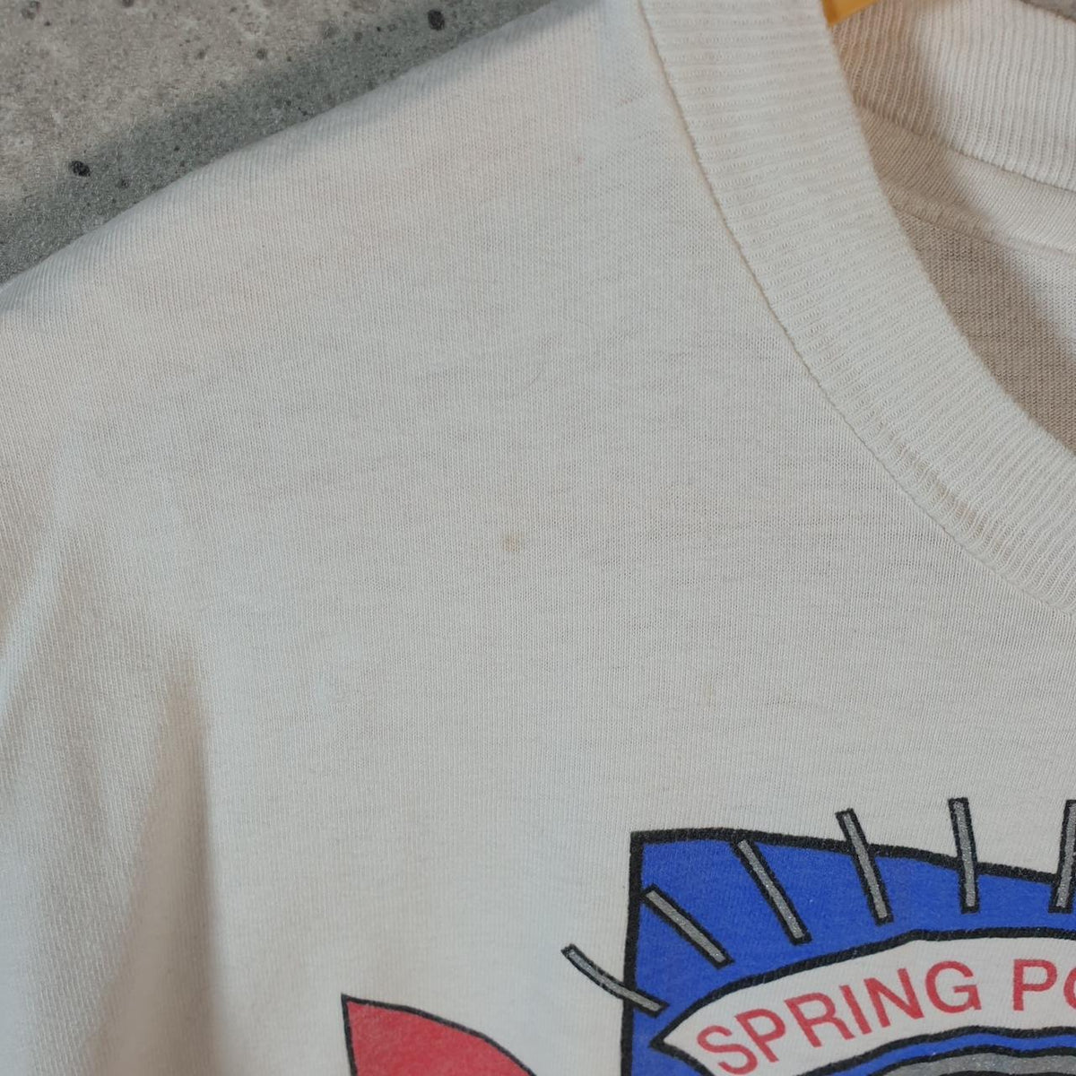Vintage Hanes 1994 Spring Post Season Baseball Austin Single Stitch T Shirt Men’s Large White