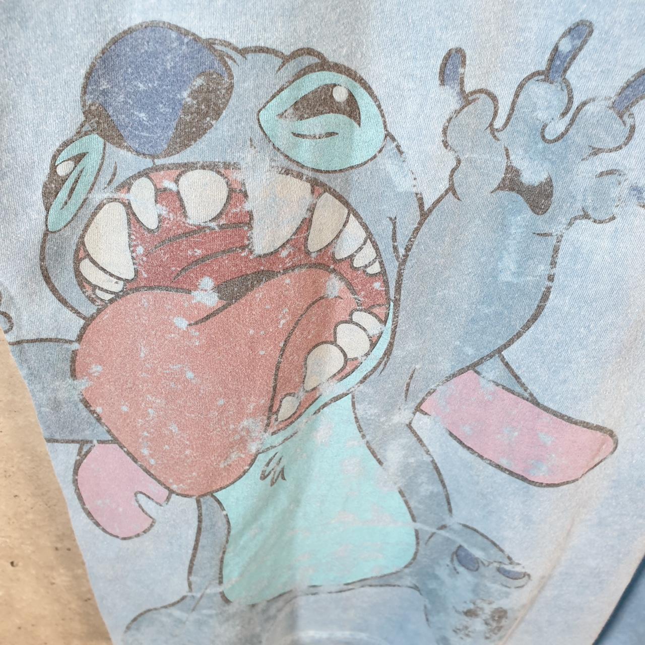 Vintage Disney Land Trouble Maker T Shirt Men’s XL Blue Logo Graphic Cartoon