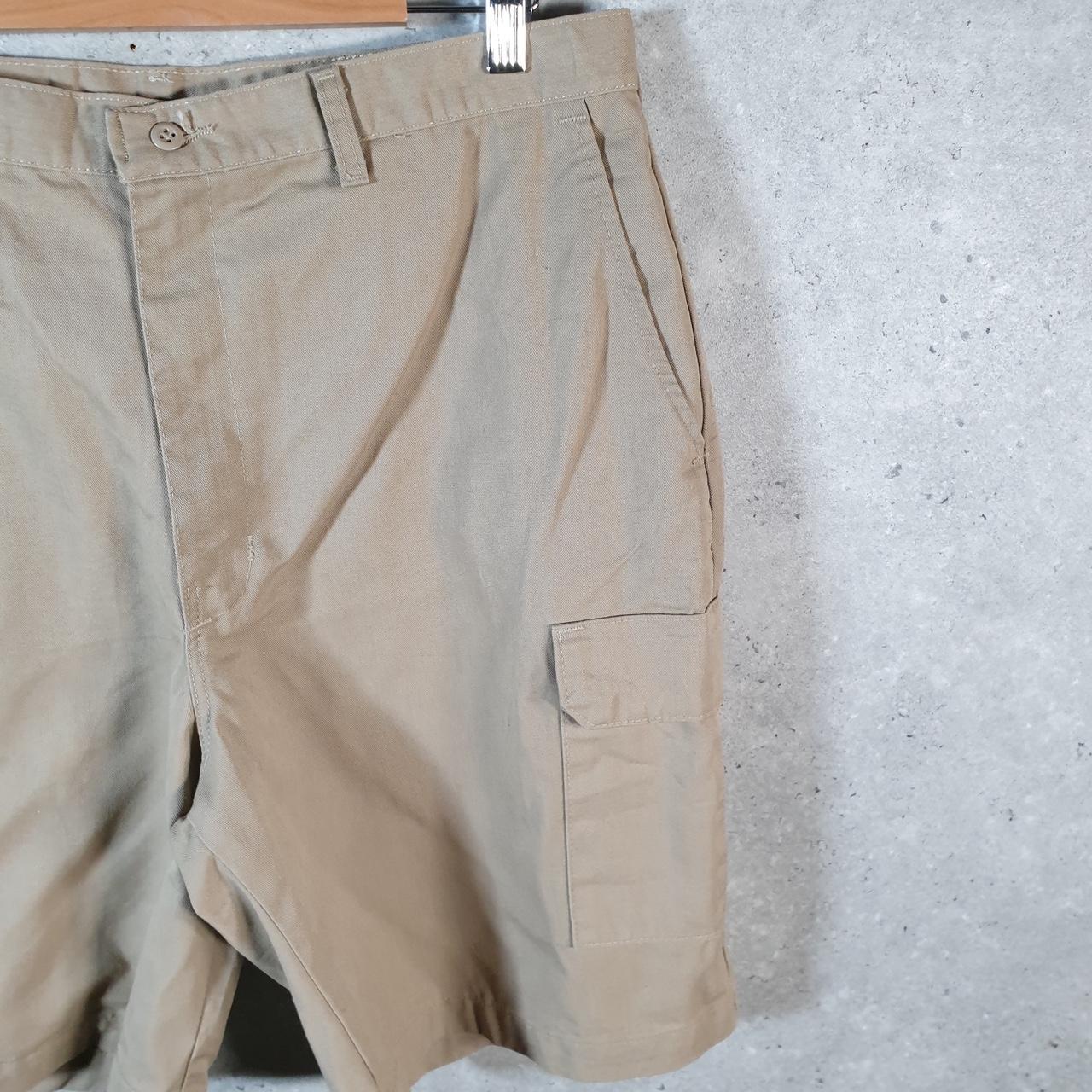 Vintage Red Kap Chino Shorts Jorts Cargo Men’s W38 Brown Baggy Cotton