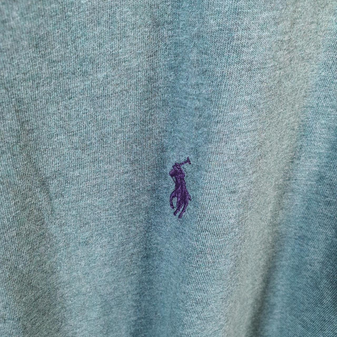 Vintage Ralph Lauren Polo Sport T Shirt Men’s XL Green Classic Fit Embroidered Pony C8651