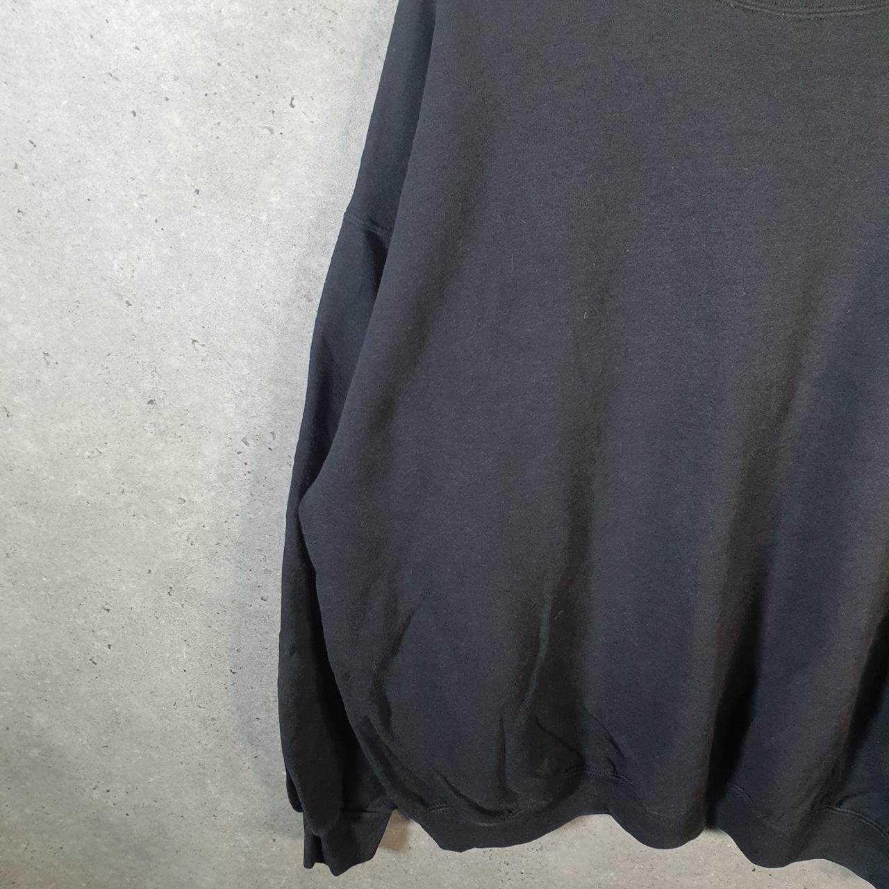 Vintage Lee Heavyweight Sweatshirt Men’s XL Black USA Amcor Flexibles Embroidered