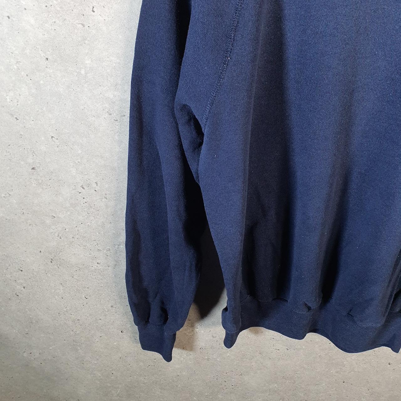 Vintage Lee Sturdy Sweats Sweatshirt Men’s Large Navy Blue USA Baggy Blank