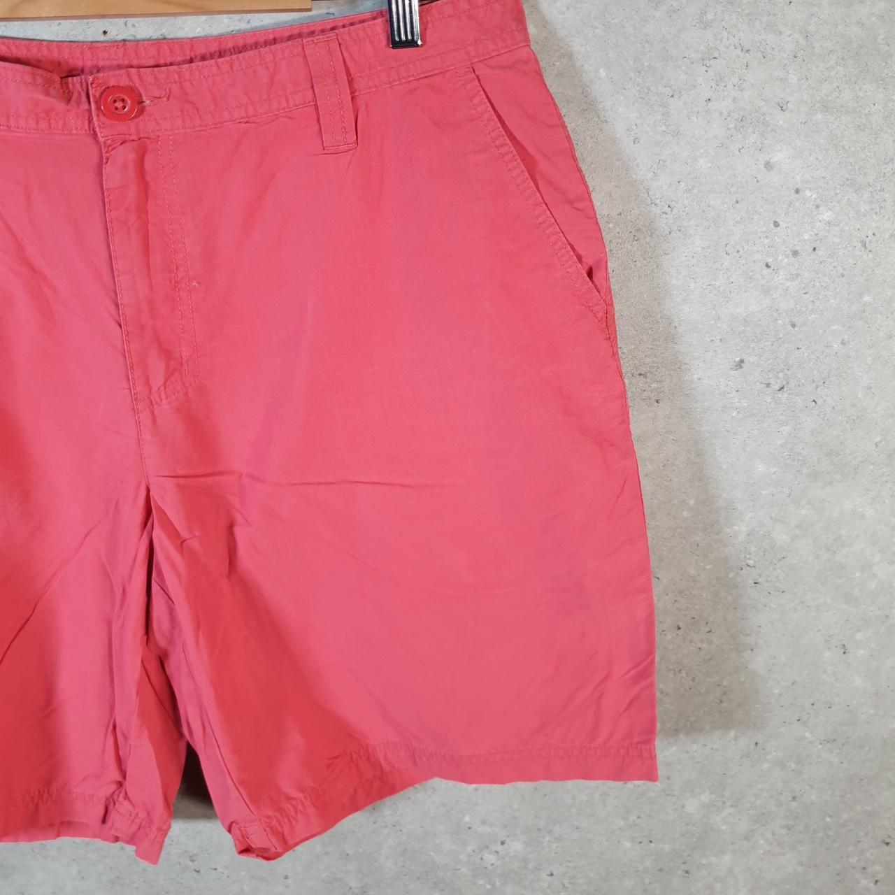 Vintage Columbia Carpenter Shorts Jorts Cargo Men’s W36 Pink Athletic Hiking Baggy