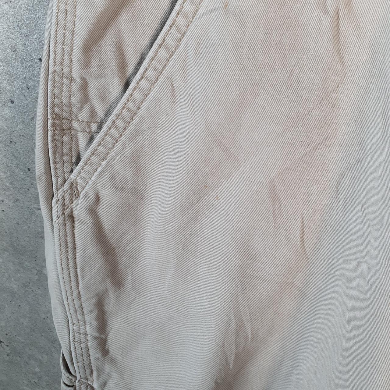 Vintage Carhartt Baggy Carpenter Shorts Jorts Cargo Men’s W44 Brown Relaxed Fit Workwear A4837