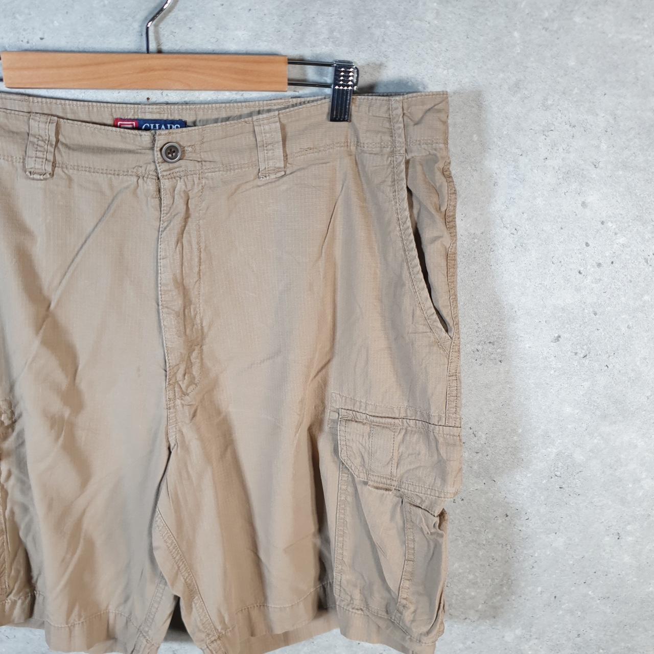 Vintage Chaps Ralph Lauren Polo Shorts Jorts Cargo Men’s W38 Brown Baggy Cotton