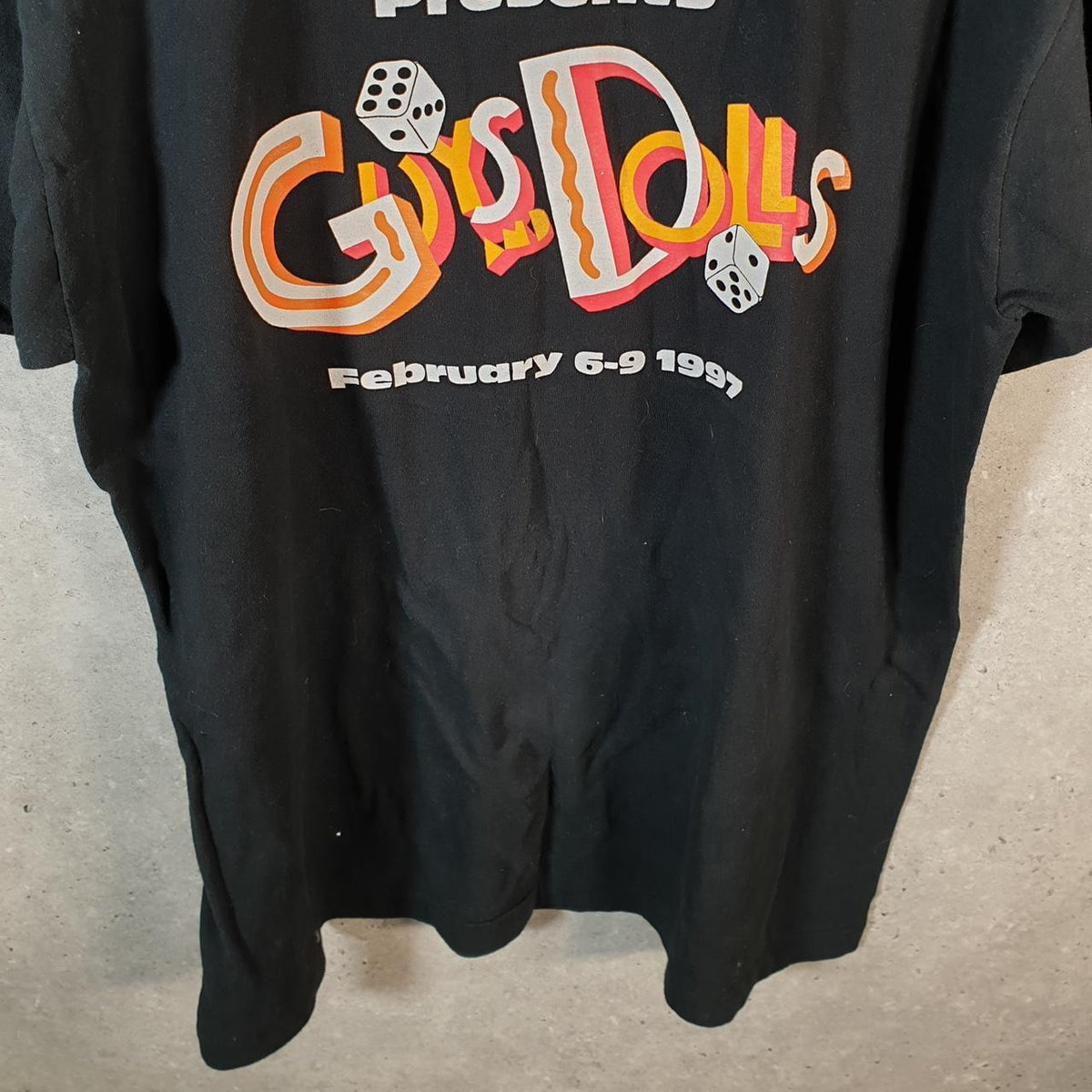 Vintage Best Fruit of the Loom Blue Springs School USA Single Stitch T Shirt Men’s XL Black 3