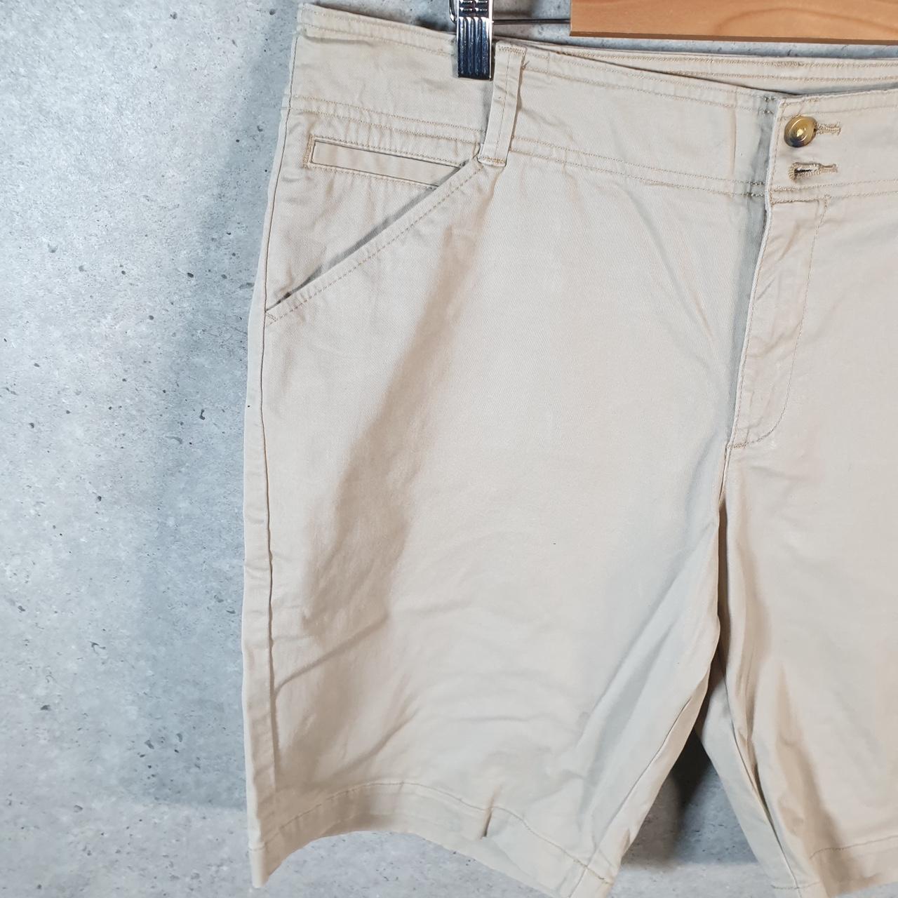 Vintage Lee Baggy Shorts Jorts Cargo Womens W38 Brown Relaxed Cargo