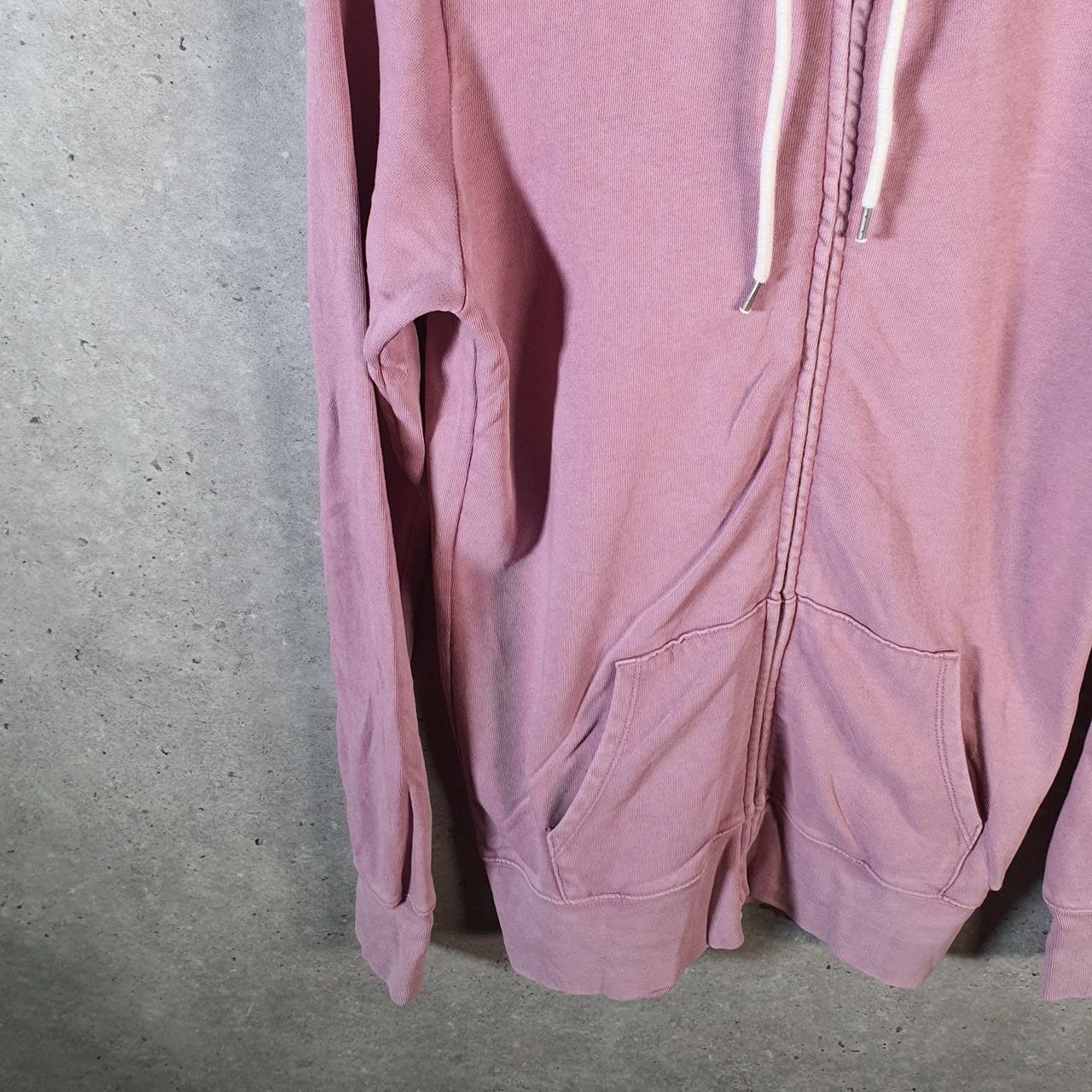 Vintage Gap Spellout Hoodie Womens Small Pink Y2K Sweatshirt Logo Embroidered