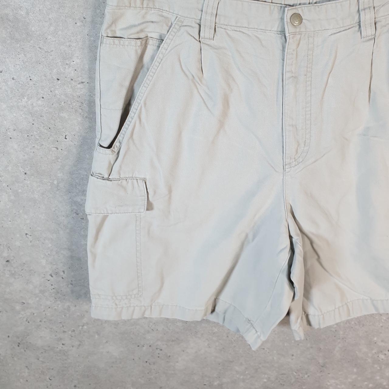 Vintage Columbia Performance Fishing Gear Shorts Men’s W36 Beige Athletic Hiking