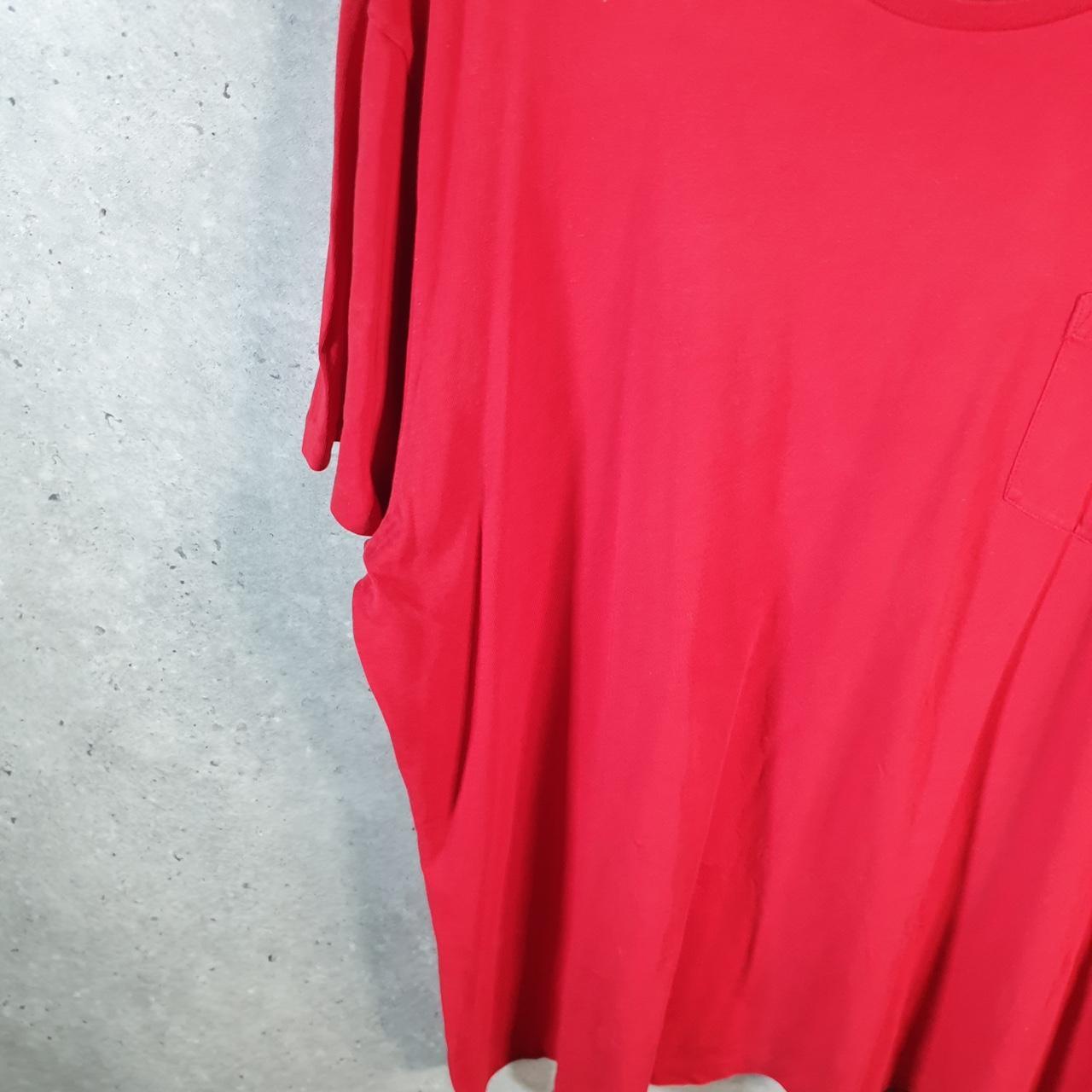 Vintage Ralph Lauren Polo T Shirt Men’s XL Red Embroidered Pony Classic Fit