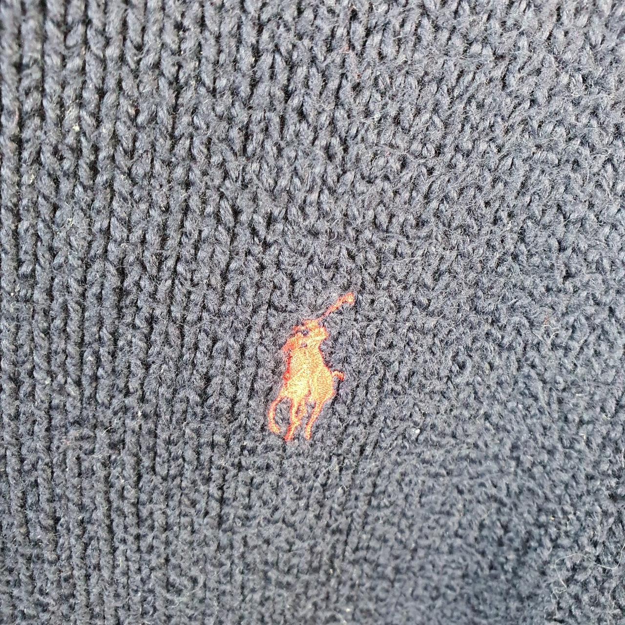 Vintage Ralph Lauren Polo 1/4 Button Sweatshirt Men’s Medium Blue Pullover Pony C8862