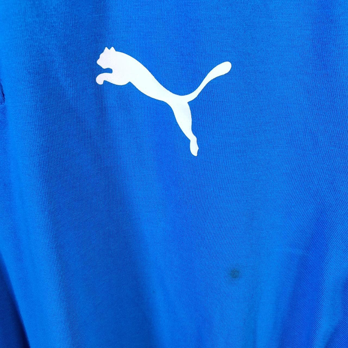 Vintage Puma Polo Shirt Men’s Small Blue Regular Fit Casual Embroidered Logo