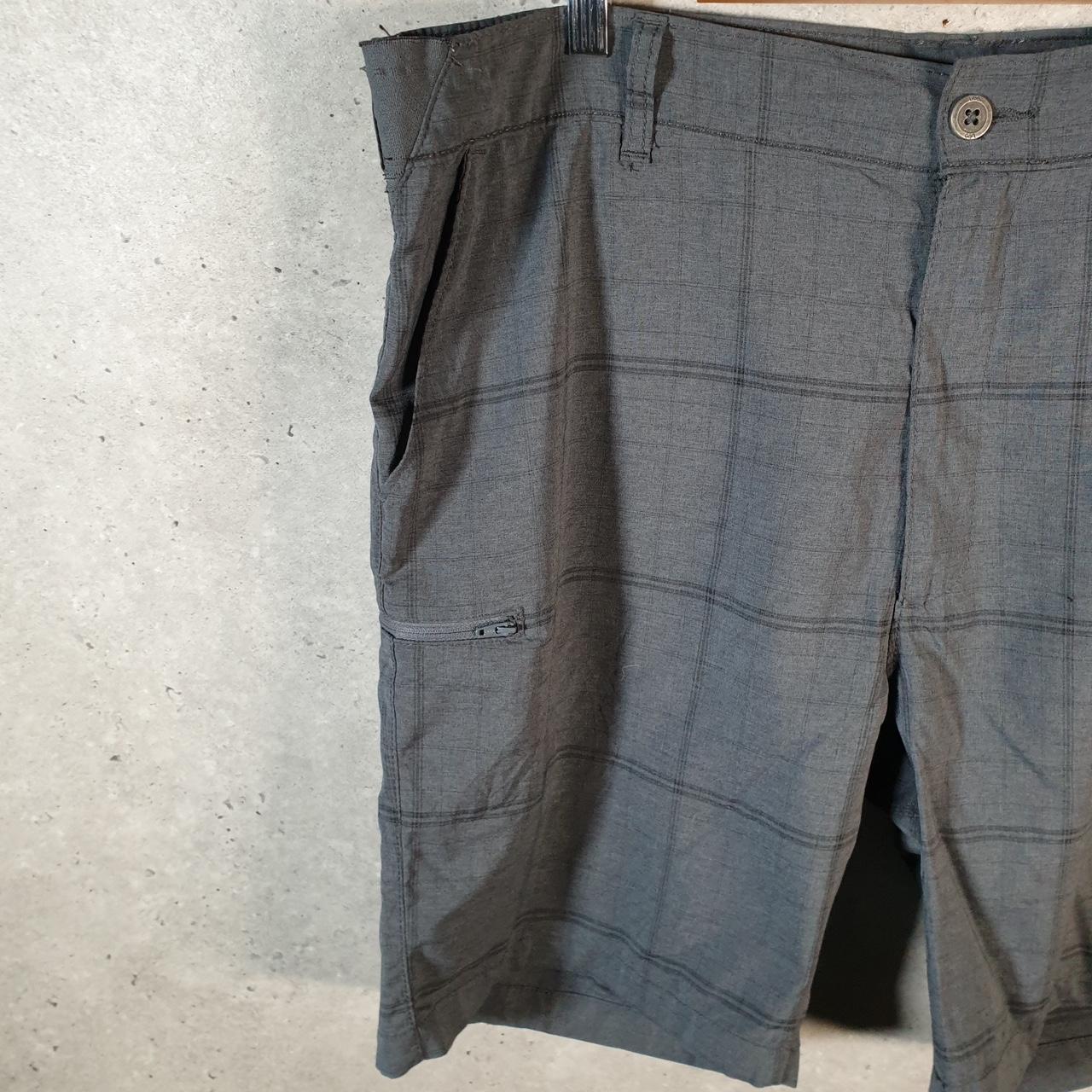 Vintage Lee Tri Flex Baggy Shorts Jorts Cargo Mens W40 Grey Relaxed Cargo