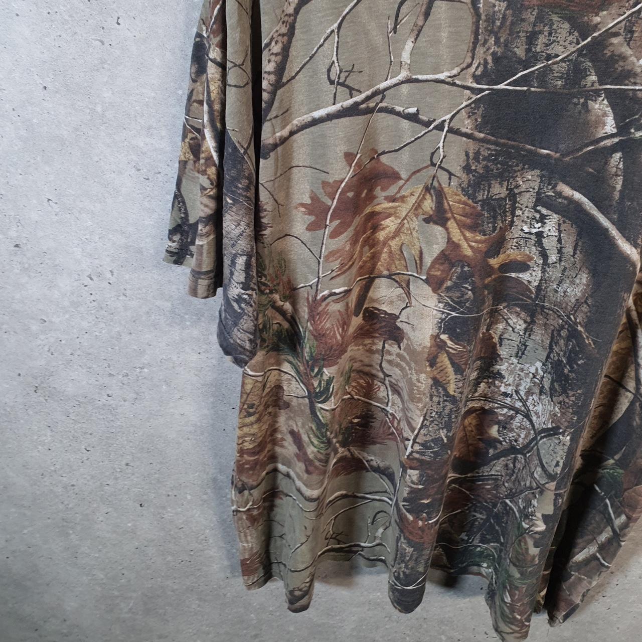 Vintage RealTree Camoflauge T Shirt Mens 2XL Camo Short Sleeve
