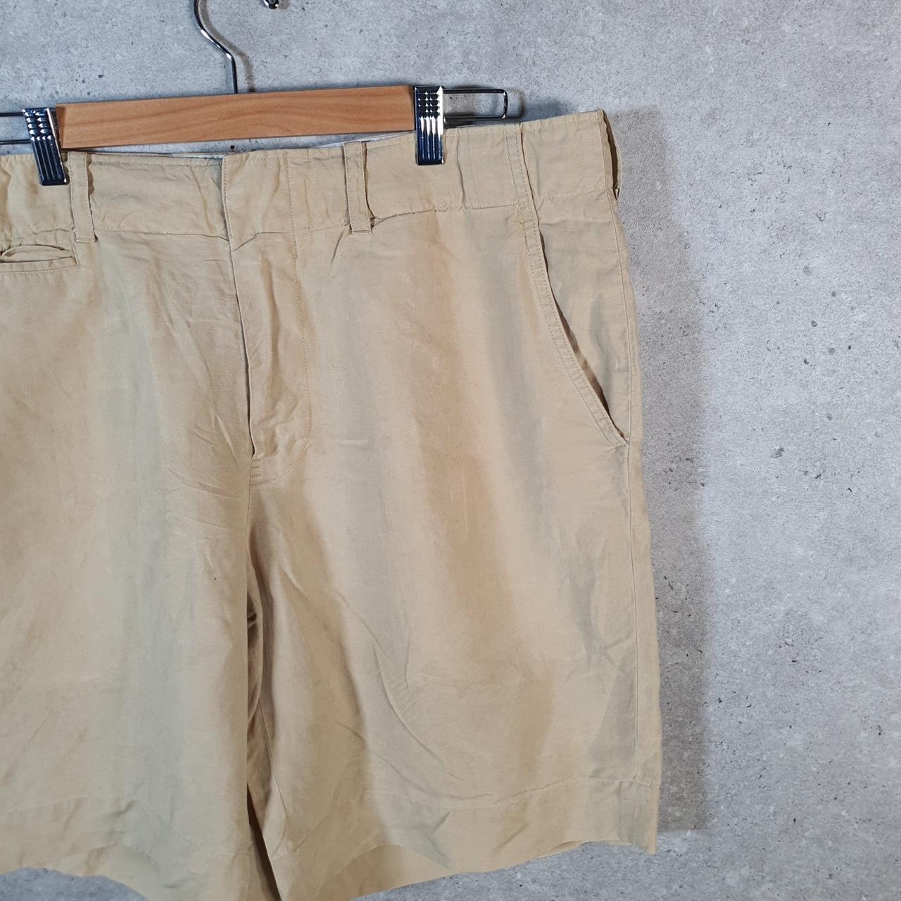 Vintage Ralph Lauren Polo Shorts Jorts Cargo Men’s W36 Brown Baggy Cotton Big Fish Vintage