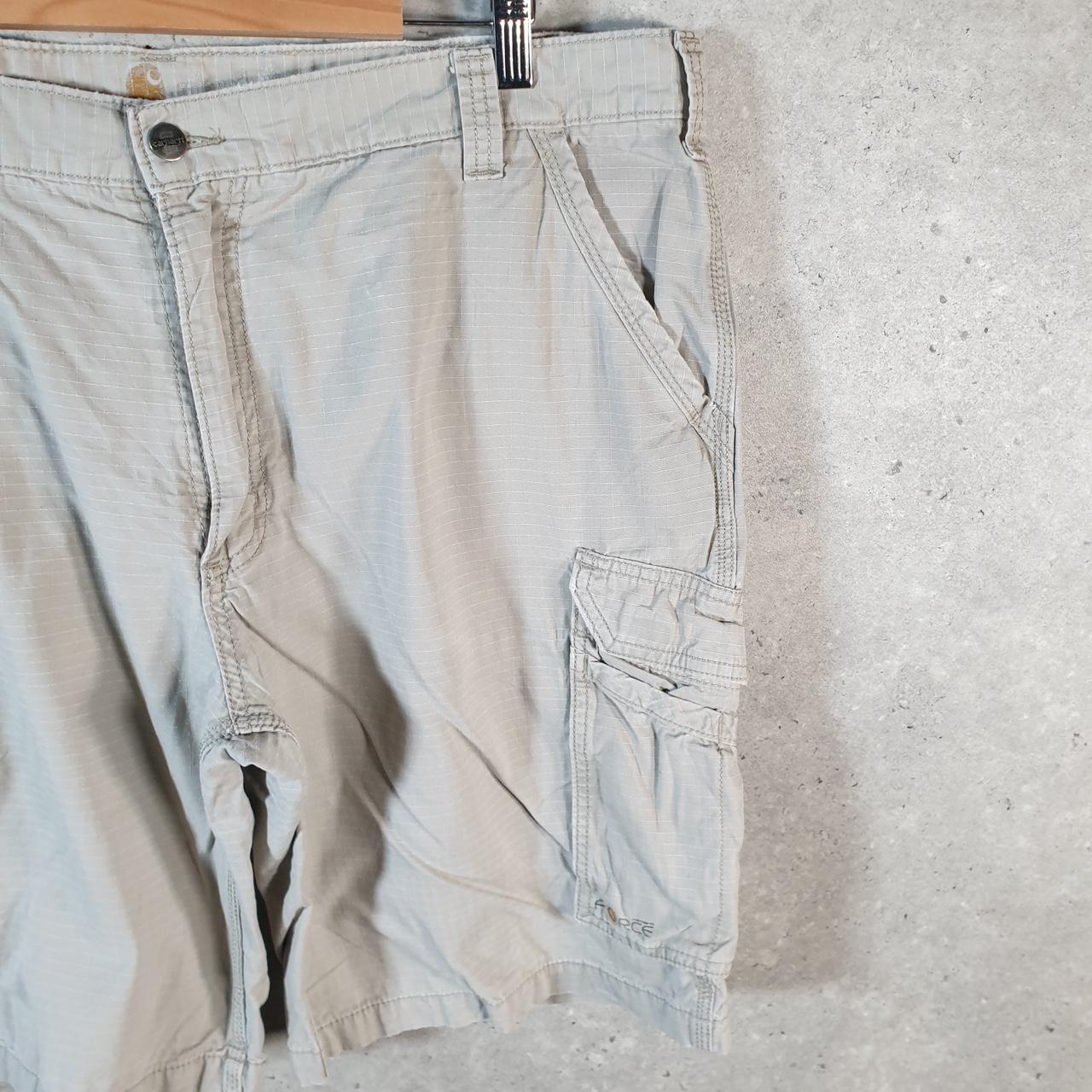 Vintage Carhartt Baggy Carpenter Shorts Jorts Cargo Men’s W40 Brown Relaxed Fit Workwear