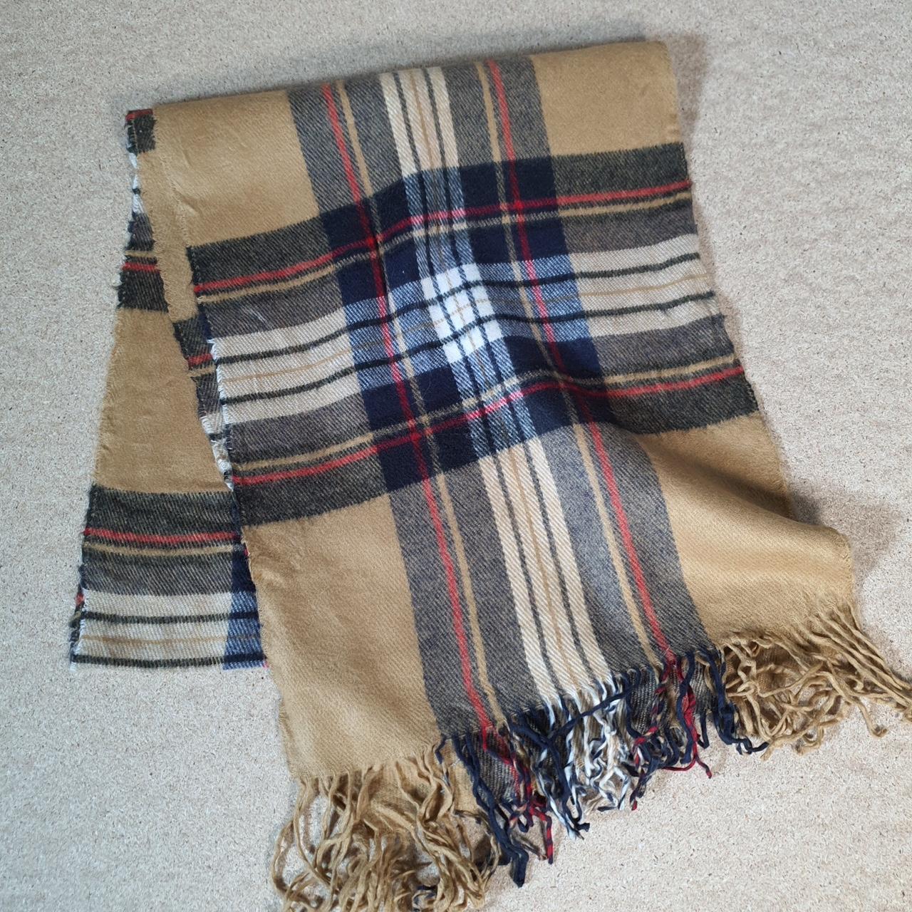 Tartan Nova Check Checkered Scarf