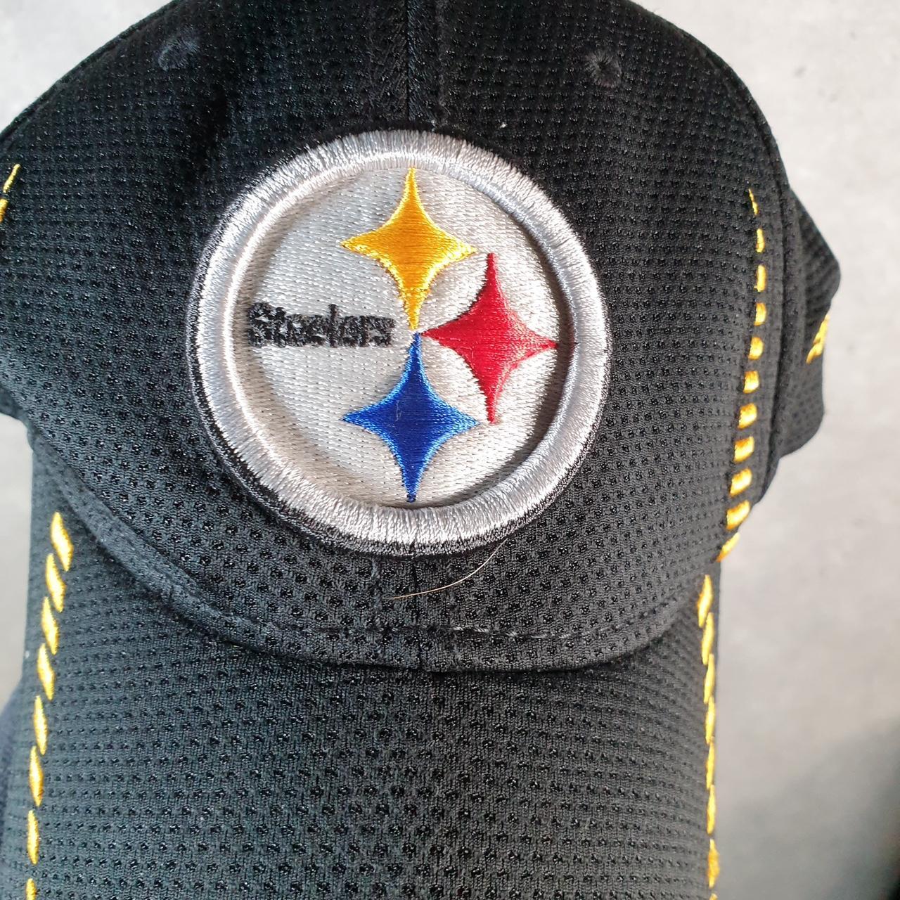 Vintage New Era NFL Reebok Pittsburgh Steeleers Small Cap Men’s USA Spellout Athletic C8538