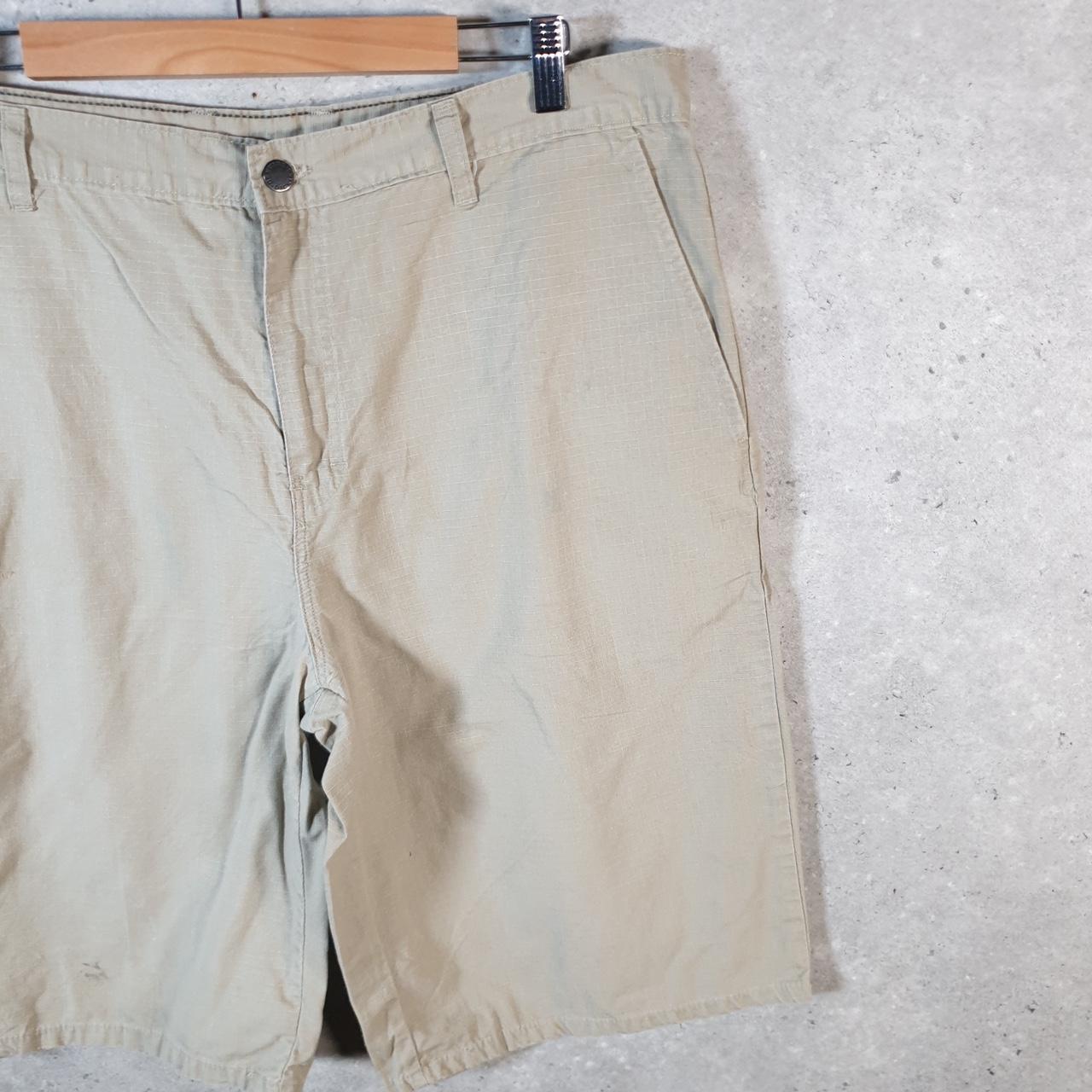 Vintage Dickies Baggy Chino Shorts Jorts Cargo Mens W36 Brown Loose Fit