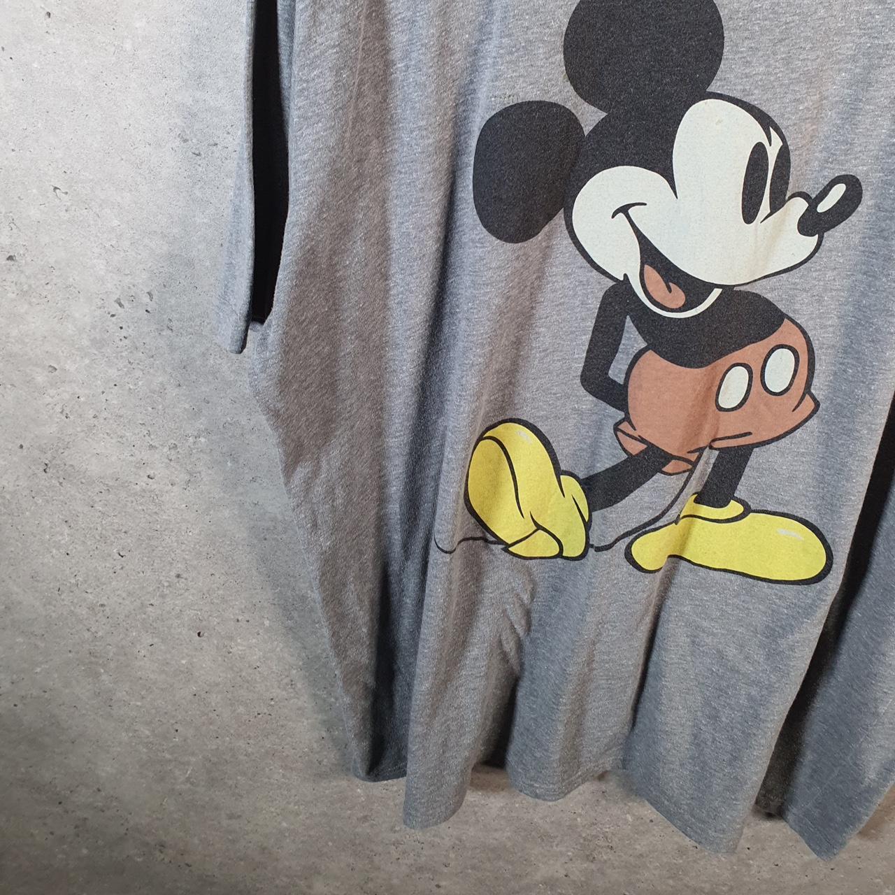 Vintage Disney Land Mickey Mouse T Shirt Men’s 3XL Grey Logo Graphic Cartoon
