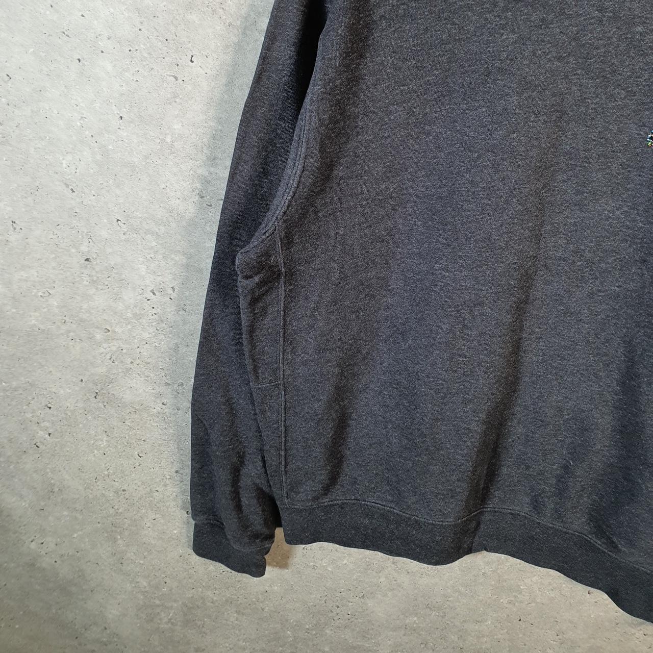 Vintage Nike Club Sweatshirt Men’s Small Grey Swoosh Y2K Pullover Logo