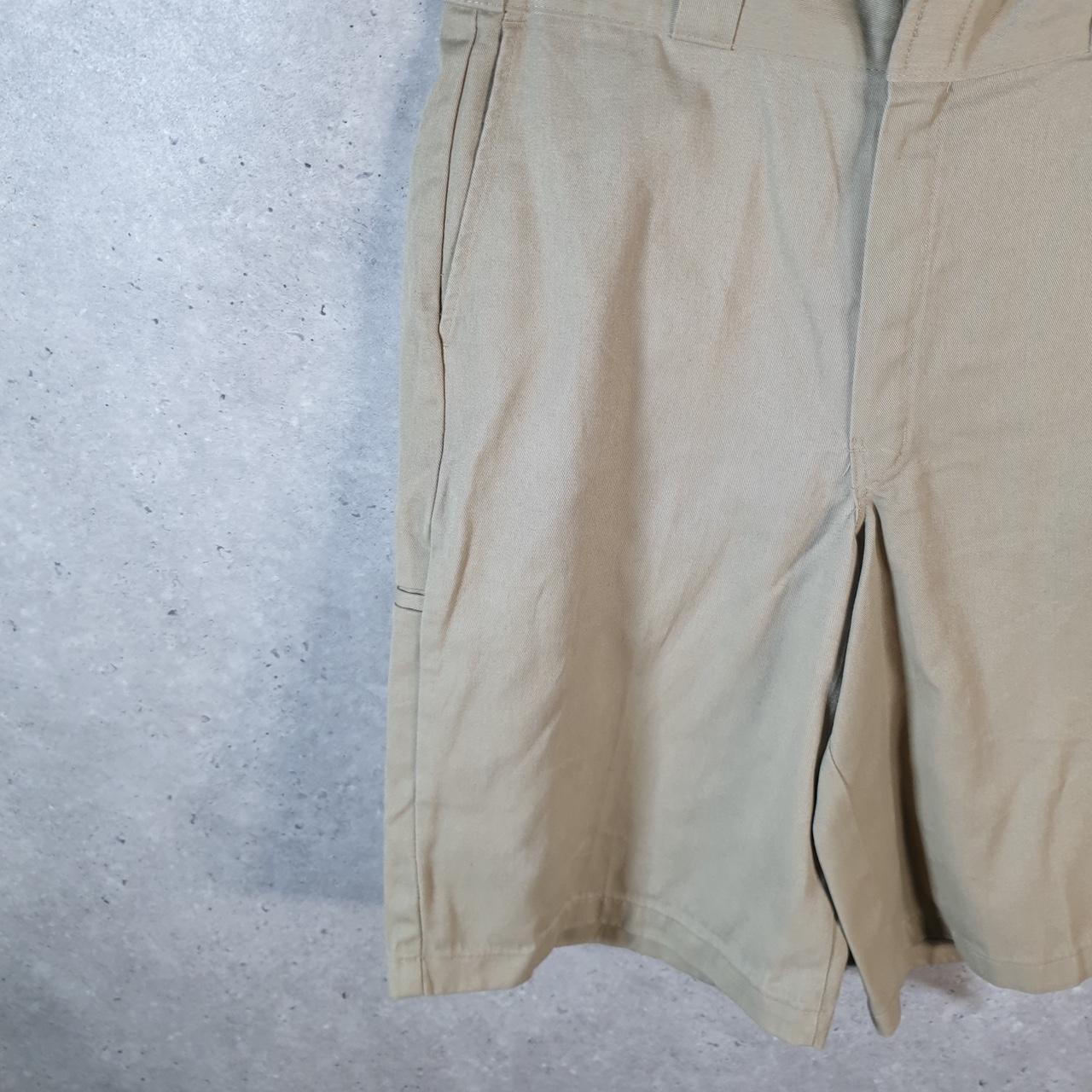 Vintage Dickies Baggy Chino Shorts Jorts Cargo Mens W36 Brown Loose Fit