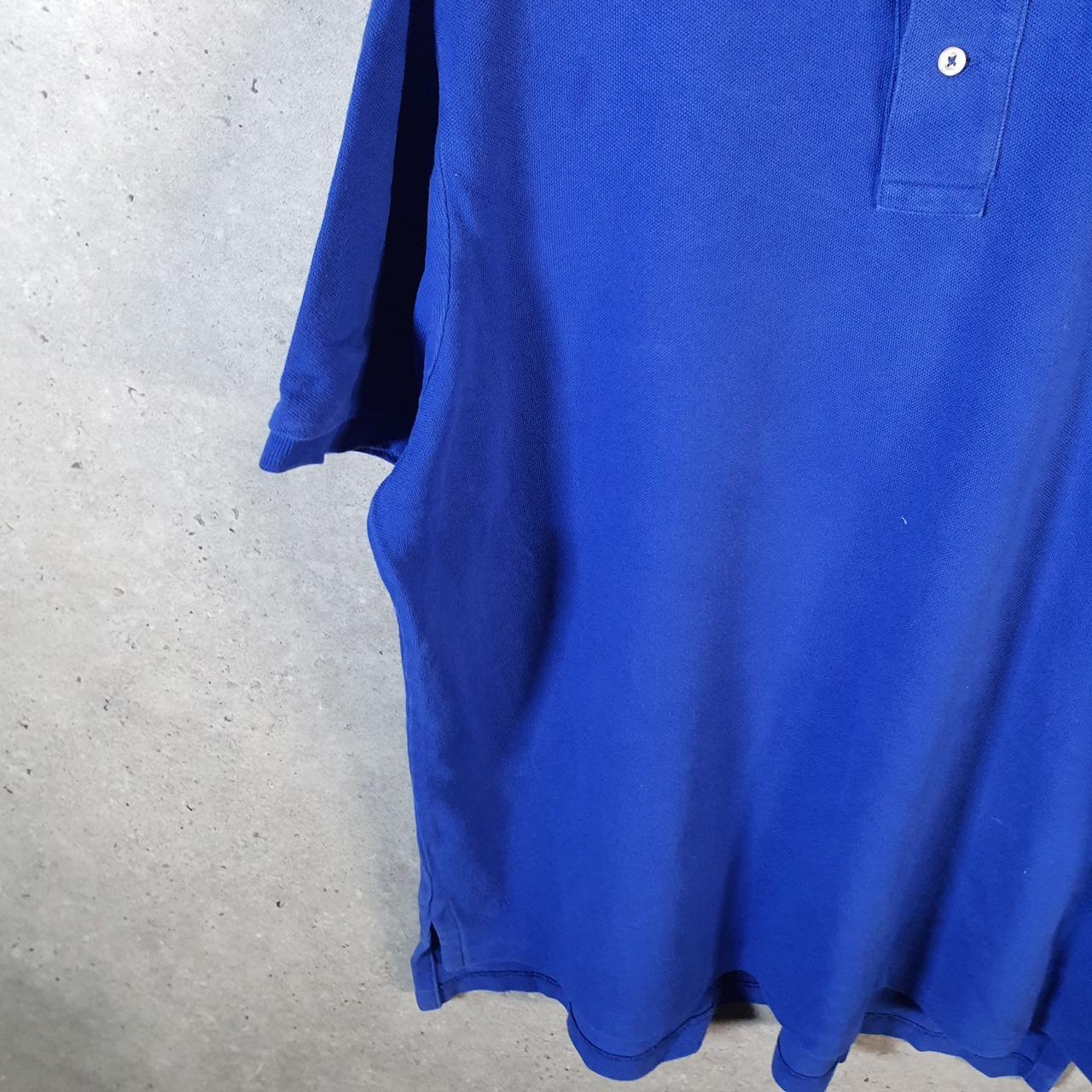 Vintage Ralph Lauren Polo Shirt Men’s XL Blue Golf Cotton Pony