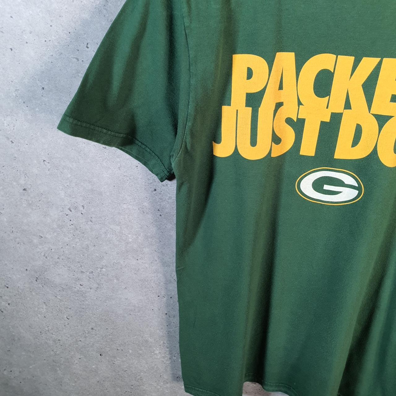 Vintage Nike NFL Green Bay-Packers T Shirt Men’s Small Green Logo Swoosh Athletic