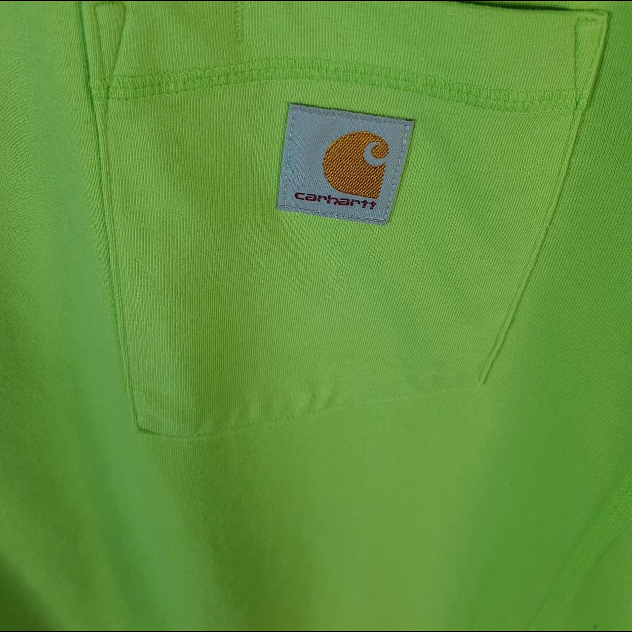 Vintage Carhartt Pocket T Shirt Men’s Medium Green Workwear Chore Utility Relaxed Fit C9307