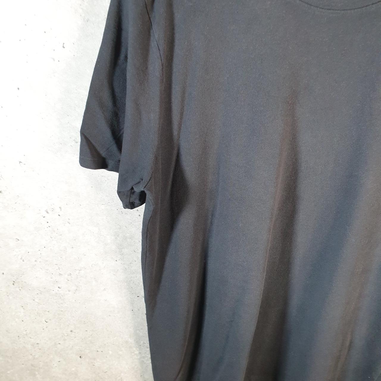 Vintage Nike Spellout Dri Fit T Shirt Men’s Large Black Logo Swoosh Athletic