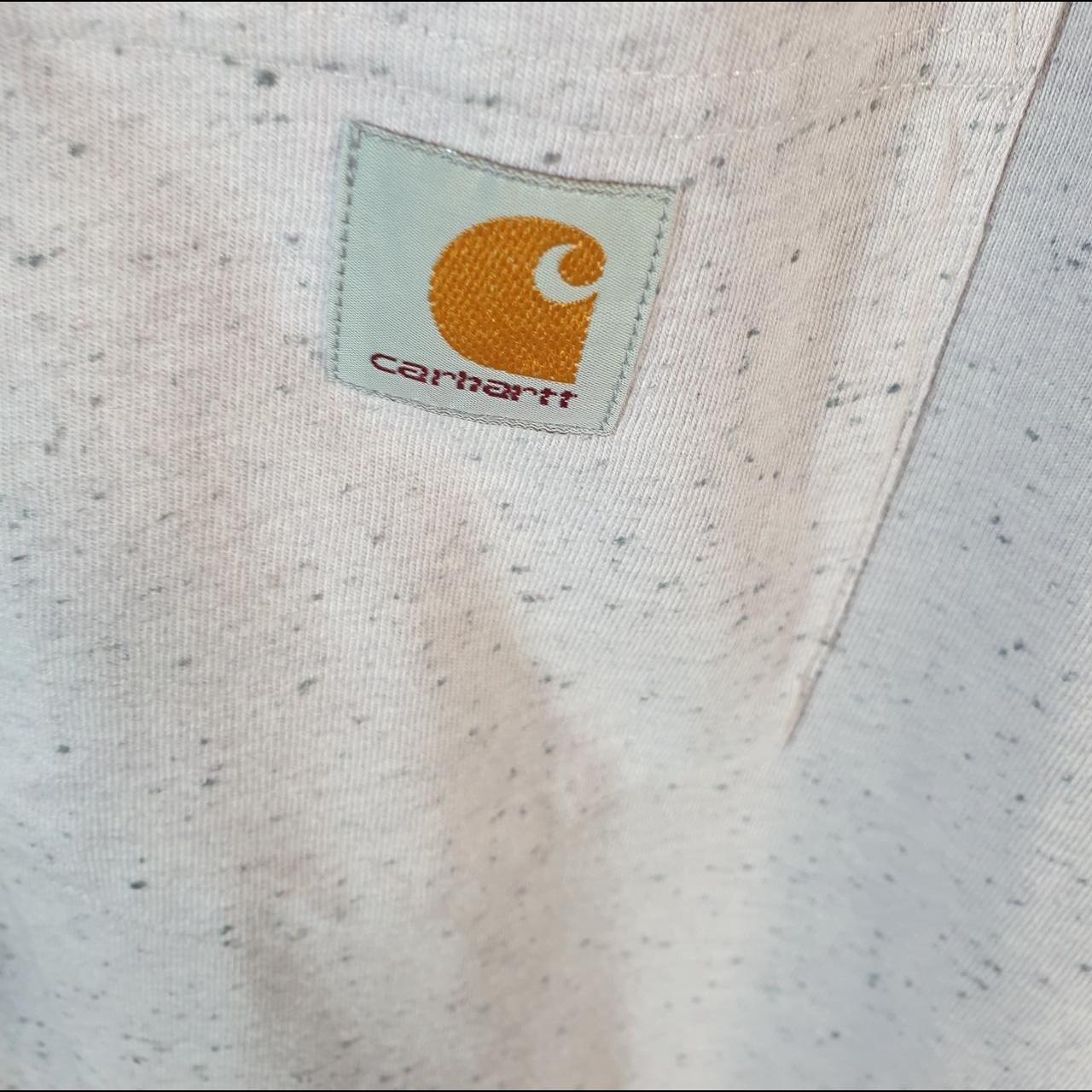 Vintage Carhartt Pocket T Shirt Men’s Medium Pink Workwear Chore Utility Loose Fit C9183